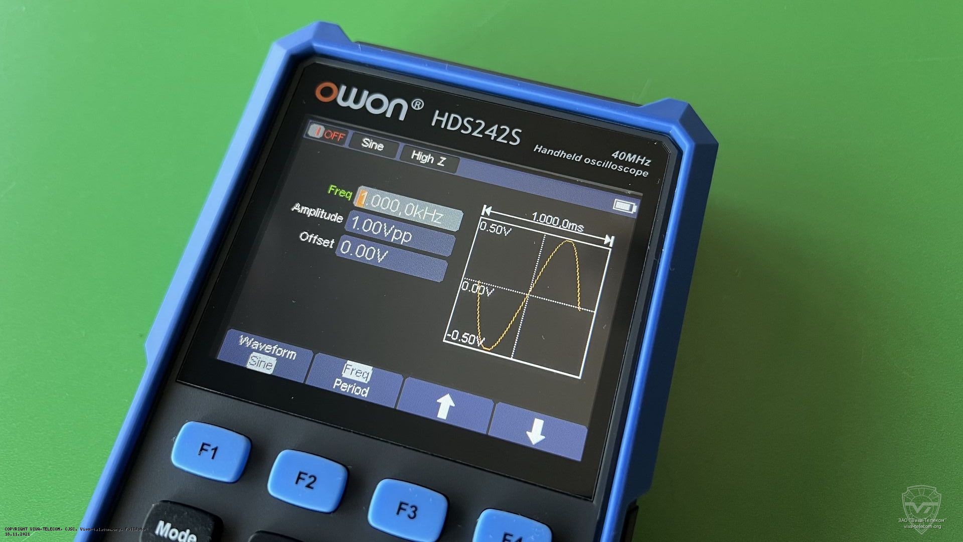 ����� ���������� OWON HDS242S