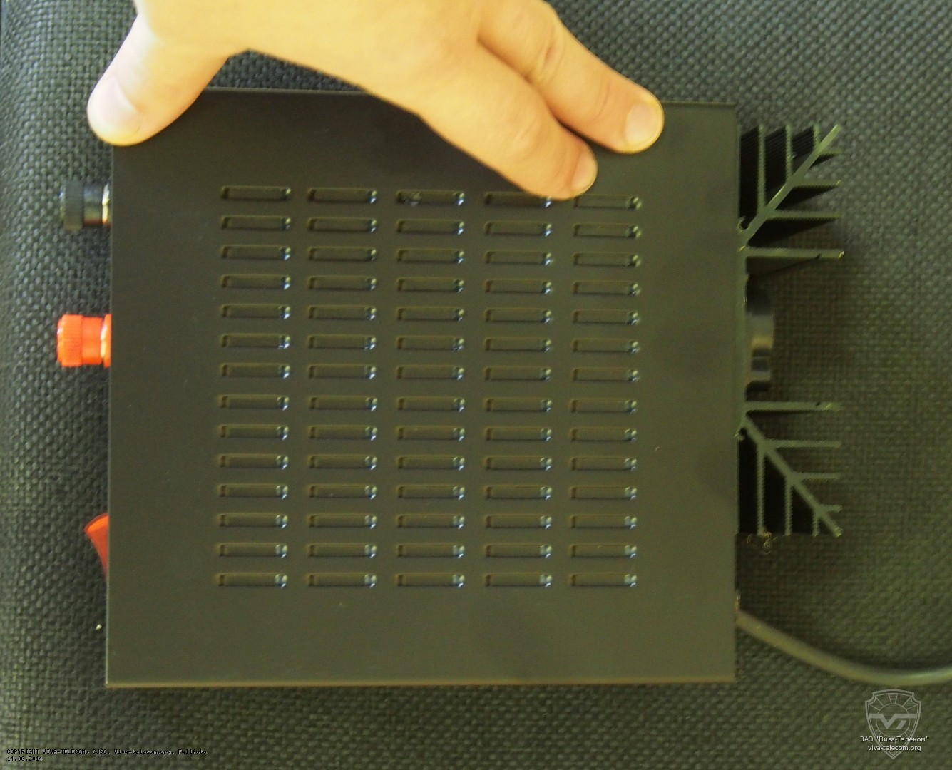 Вид блока DM-1012 сверху. Parus DM-1012 Вид блока DM-1012 сверху