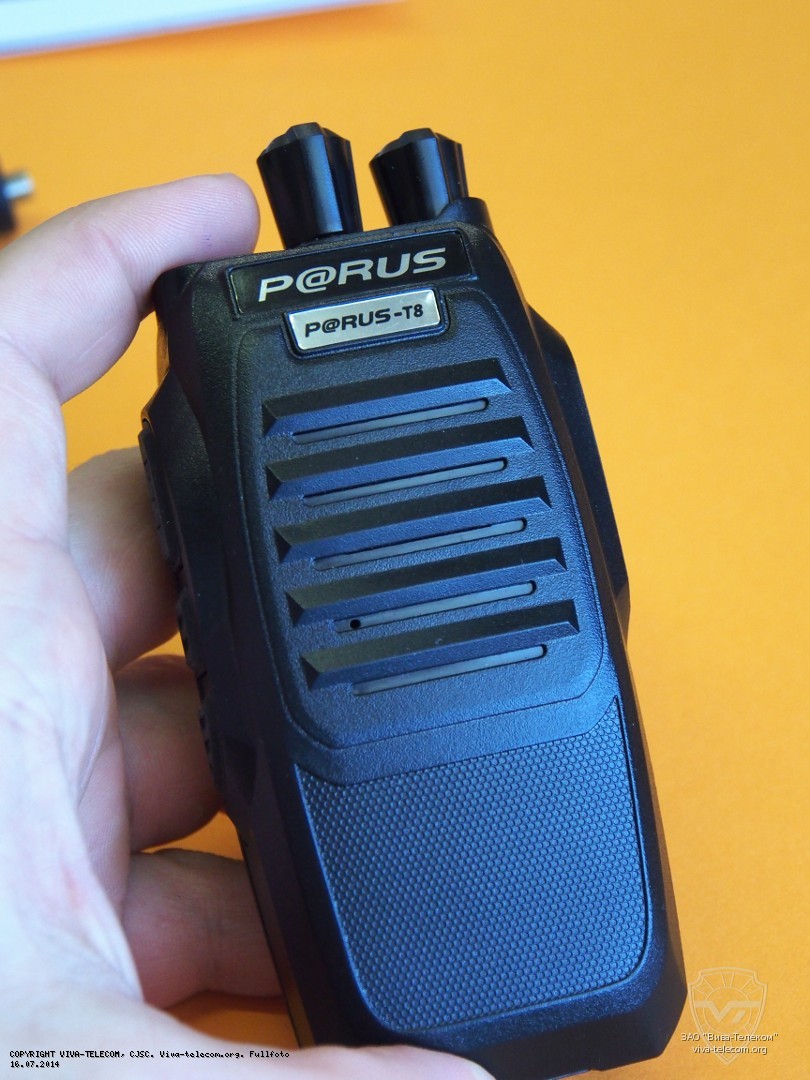 Передняя панель рации Parus T8. Parus T8 Передняя панель рации Parus T8