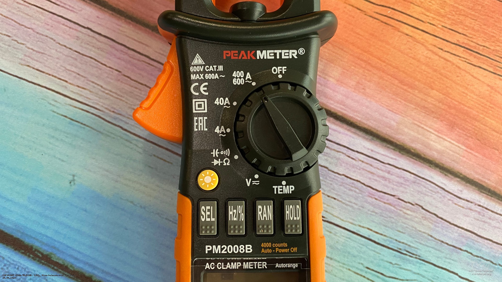 ������ ��������� ������� ������ PeakMeter PM2008B