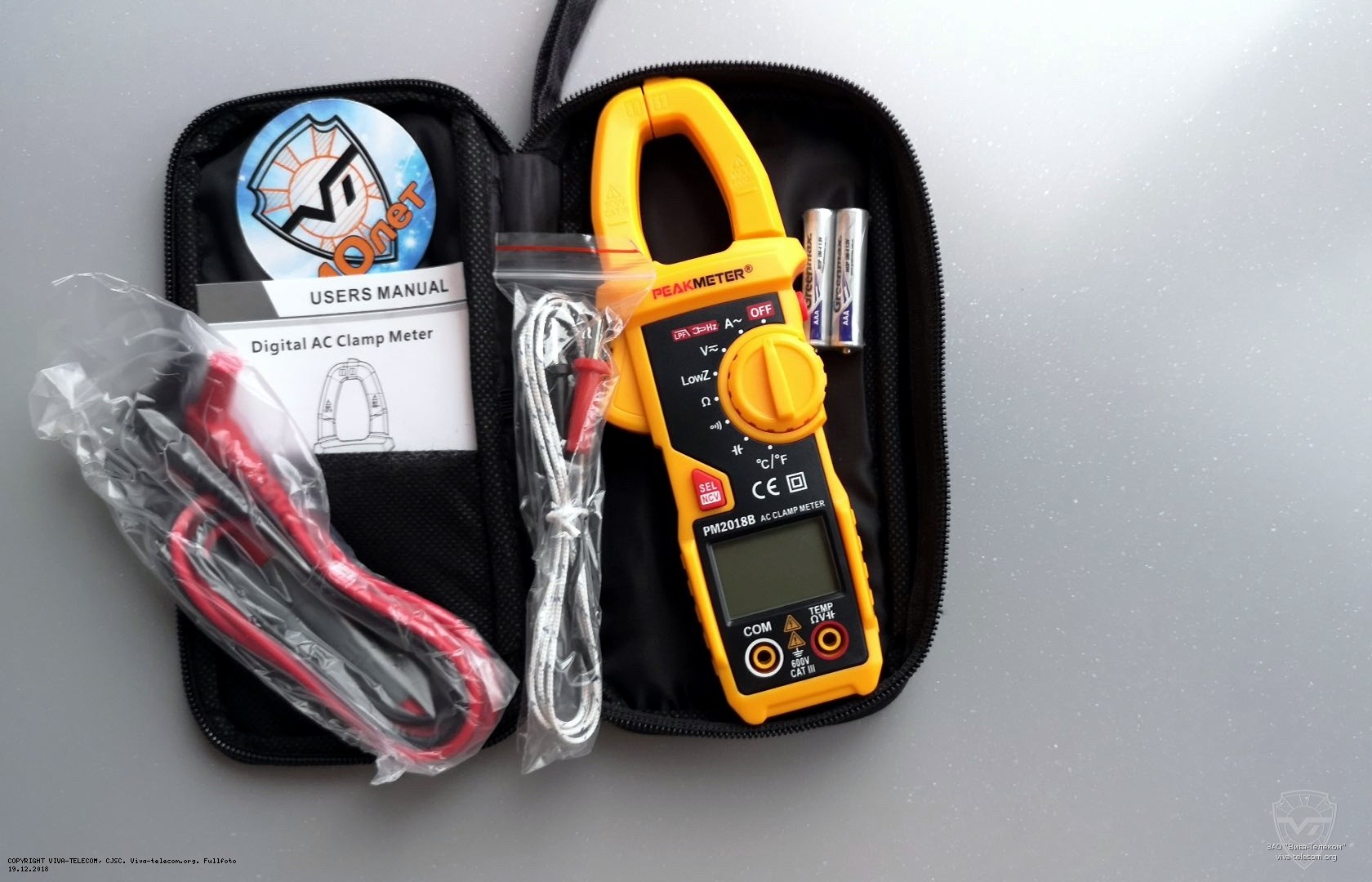 ������������ ������� ������ PeakMeter PM2018B