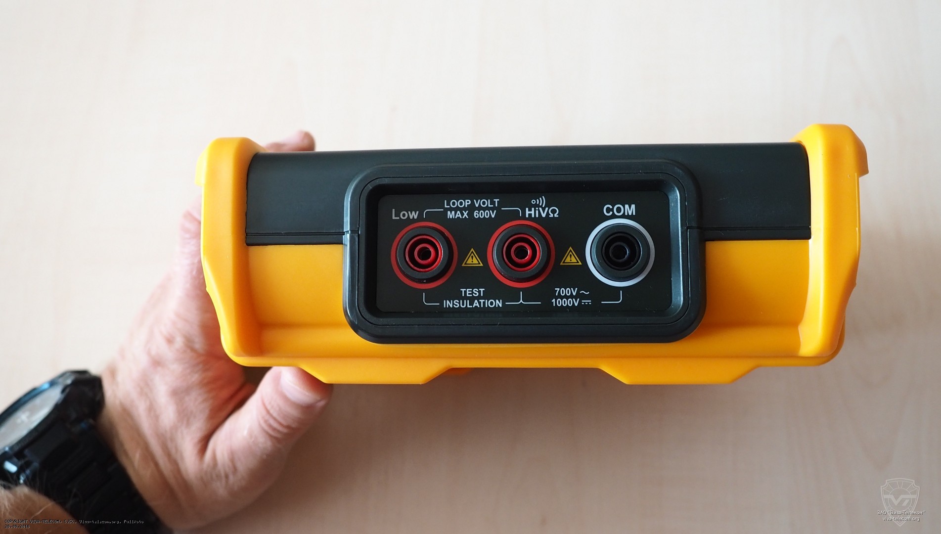 ������� ��� ����������� ����� � ������� PeakMeter PM5203