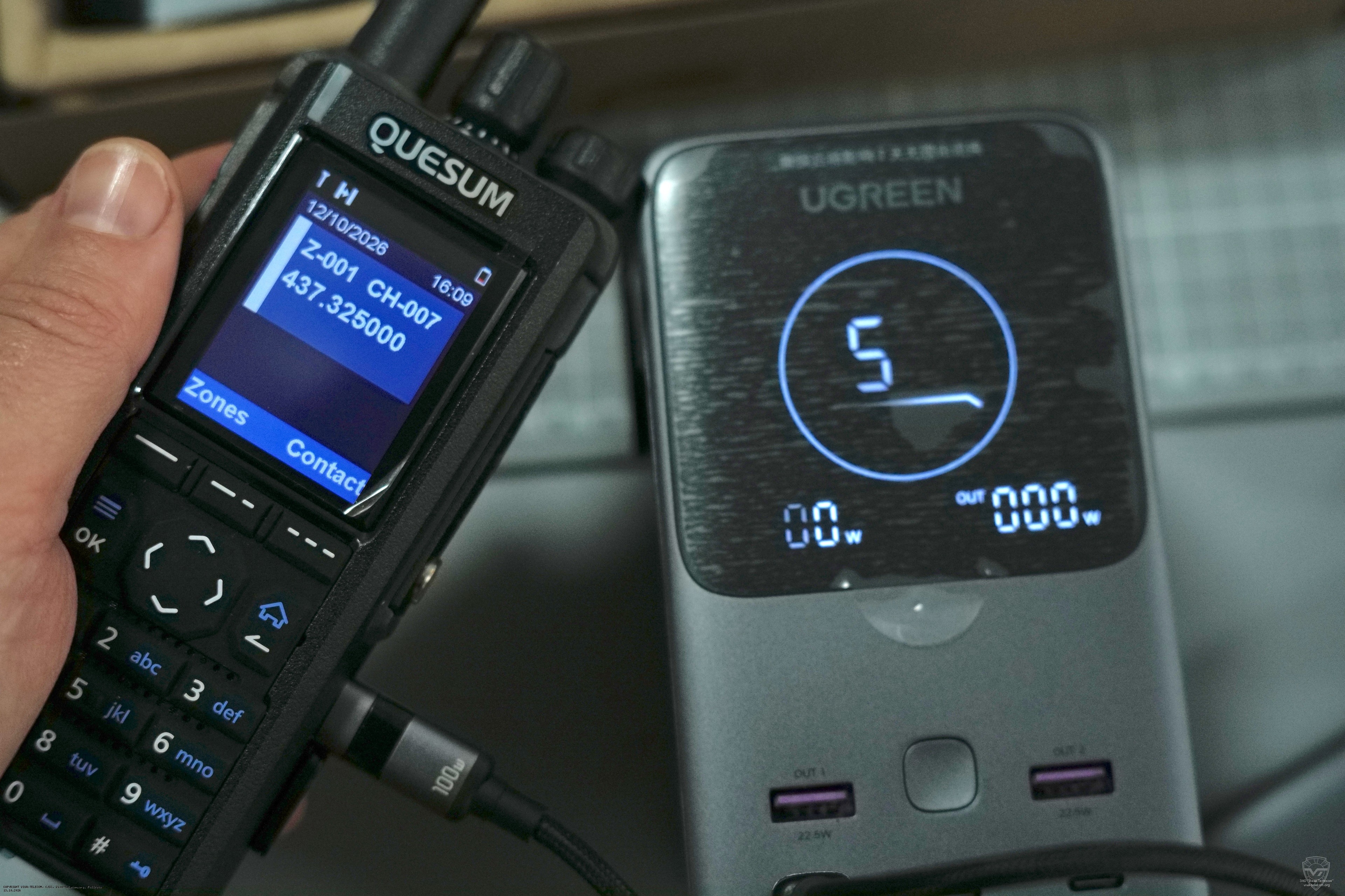 Поддержка Power Delivery радиостанцией Quesum MX-800UV. Quesum MX-800UV Поддержка Power Delivery радиостанцией Quesum MX-800UV