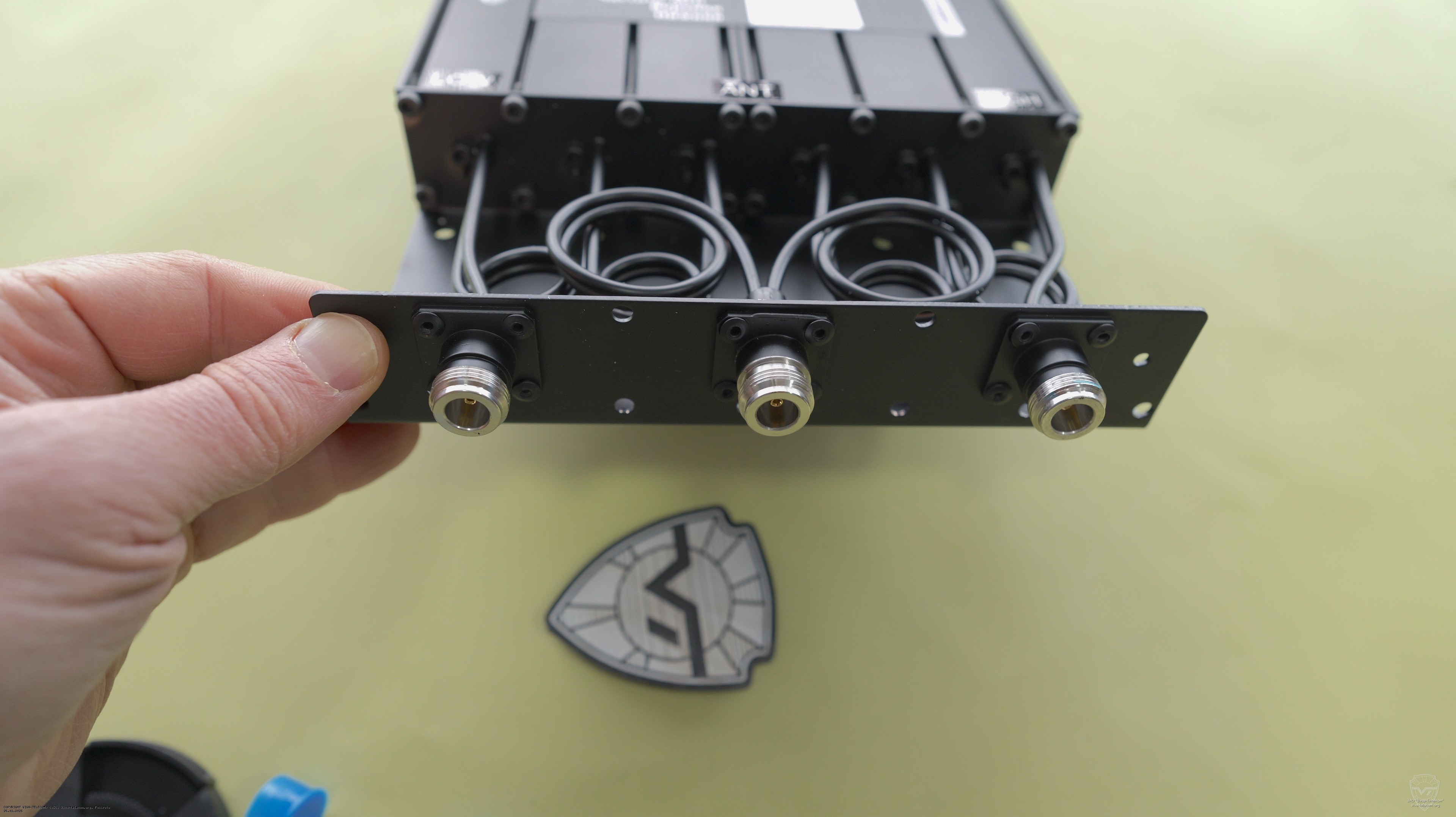 Разъемы дуплексного фильтра Racio RDF6V1-10. Racio RDF6V1-10 Разъемы дуплексного фильтра Racio RDF6V1-10