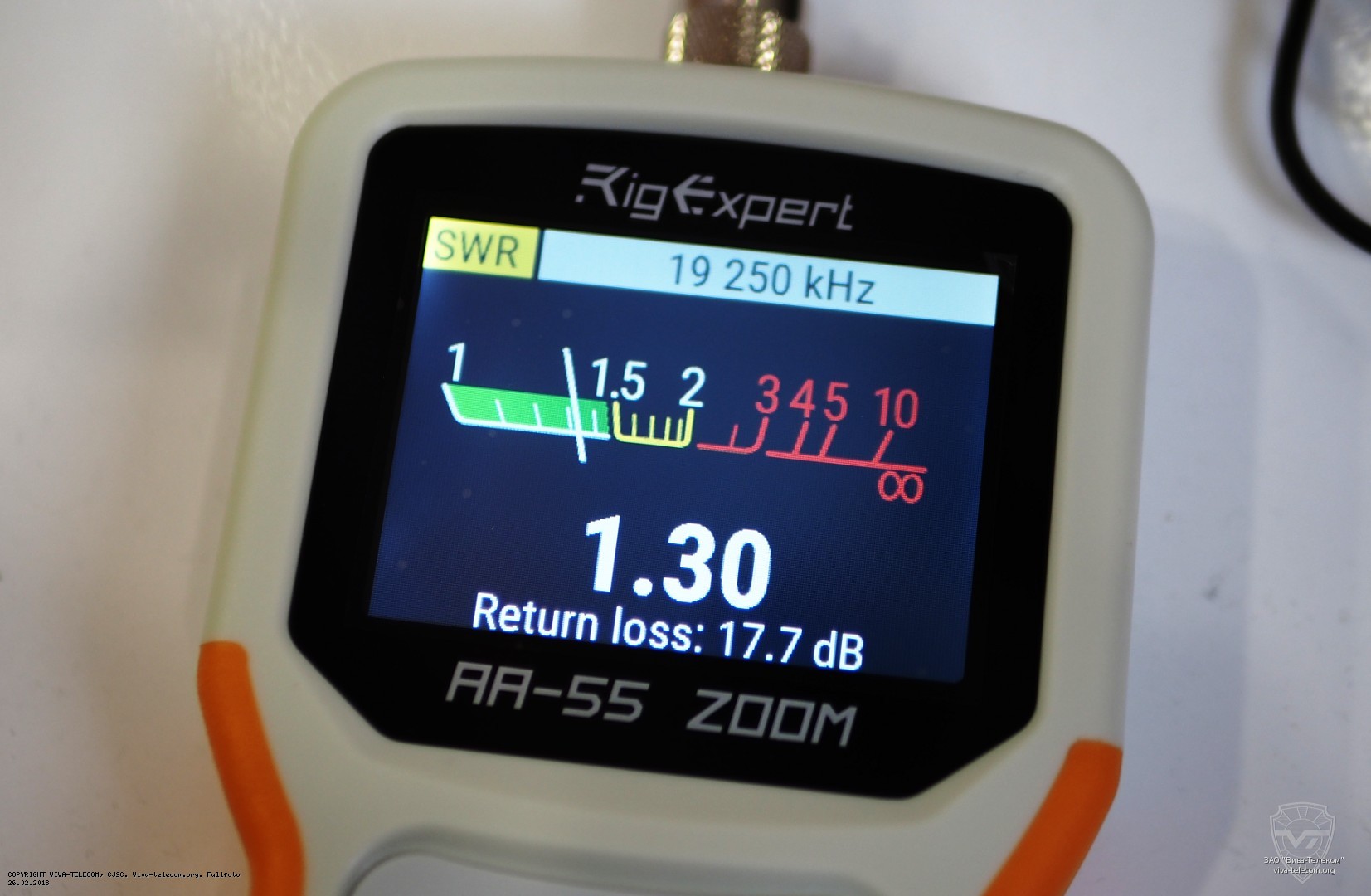 ��������� ��� �������� RigExpert AA-55 Zoom