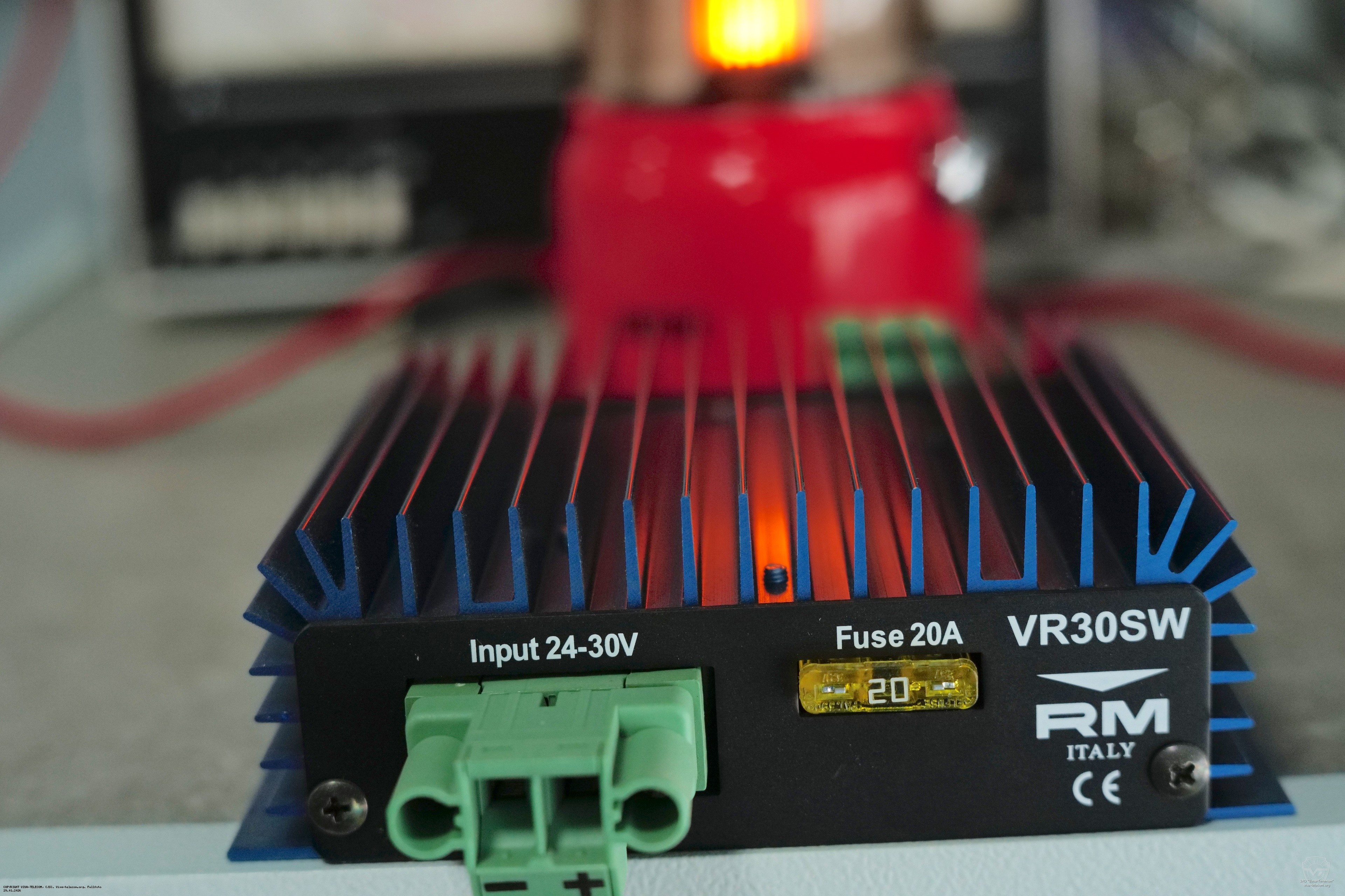 Входные клеммы преобразователя VR-30-SW. RM Construzioni Electroniche VR-30-SW Входные клеммы преобразователя VR-30-SW