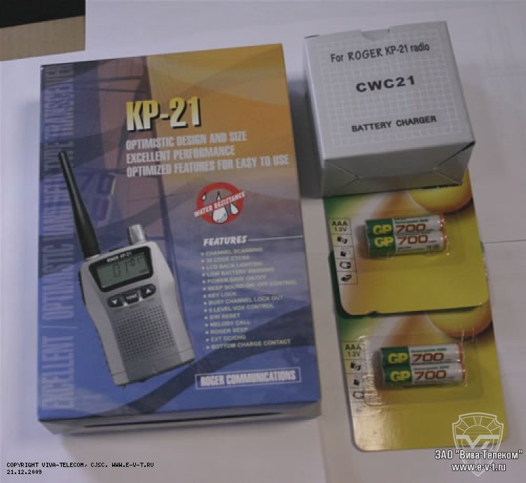 ����������� ����� Roger KP-21. �������� ��������