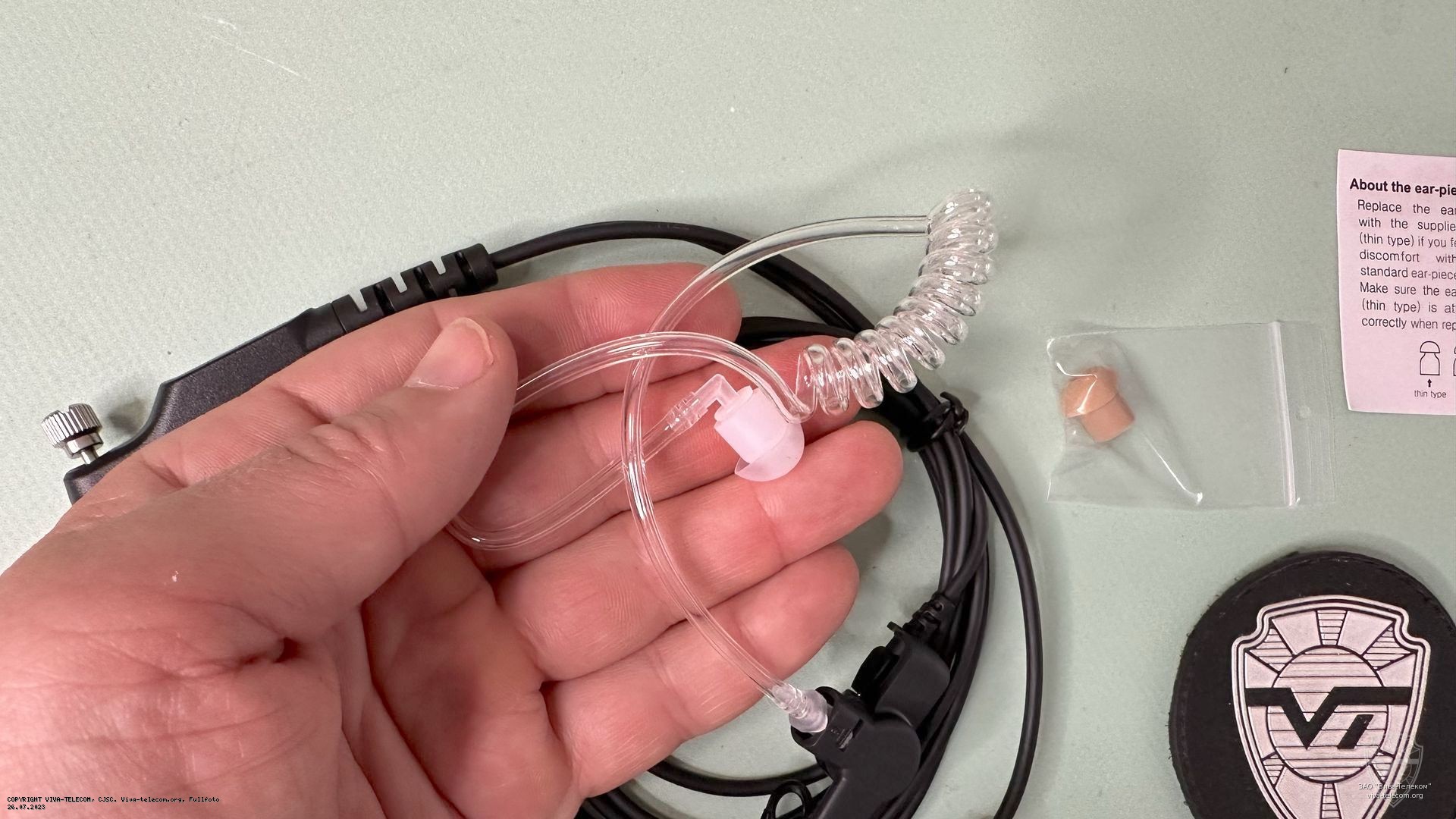 Гарнитура с прозрачным дисководом - Roger RE-C210. Roger RE-C210 Гарнитура с прозрачным дисководом - Roger RE-C210