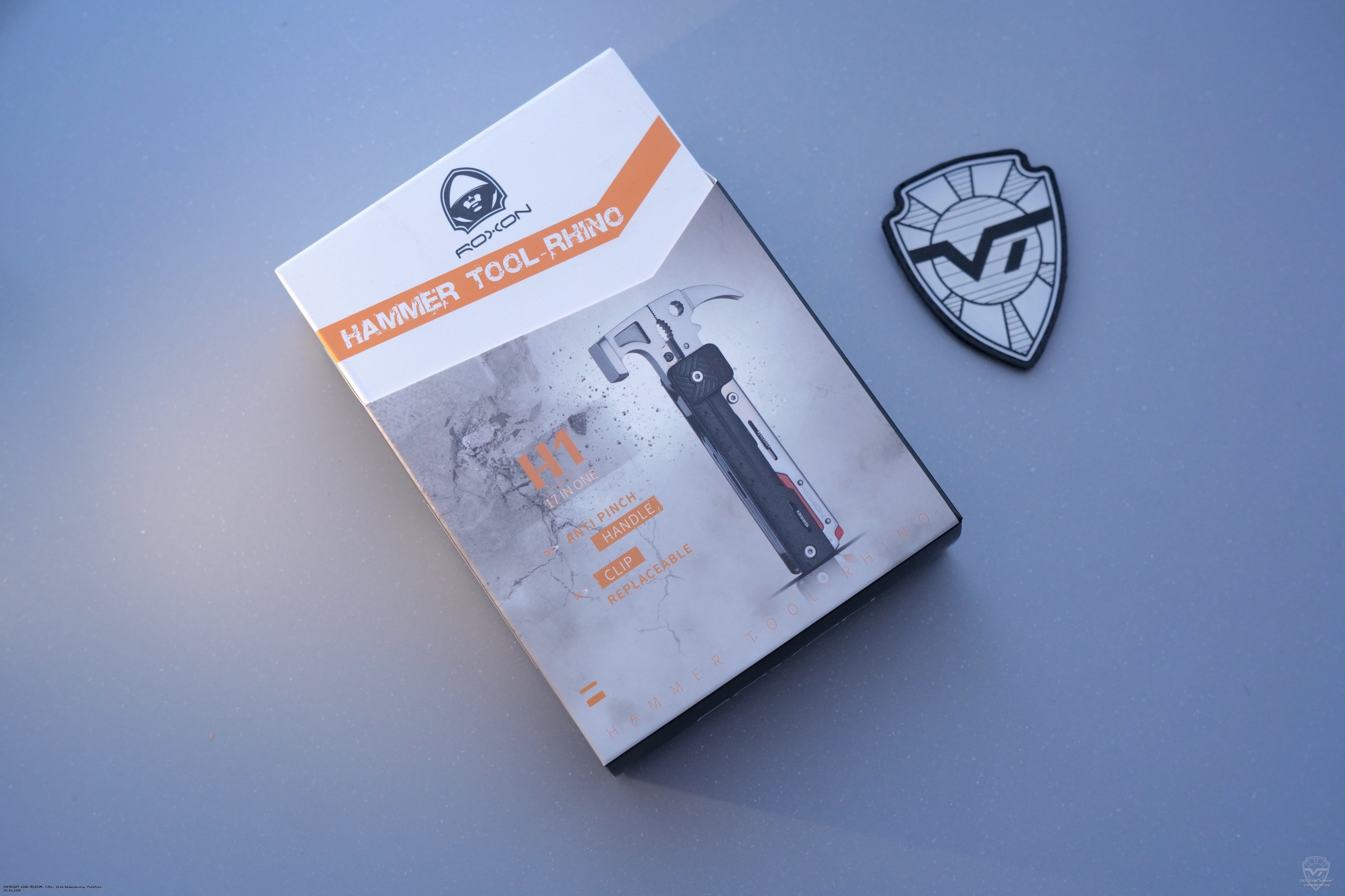 Упаковка мультитула Roxon Rhino Hammer H1. Roxon Hammer-H1 Упаковка мультитула Roxon Rhino Hammer H1