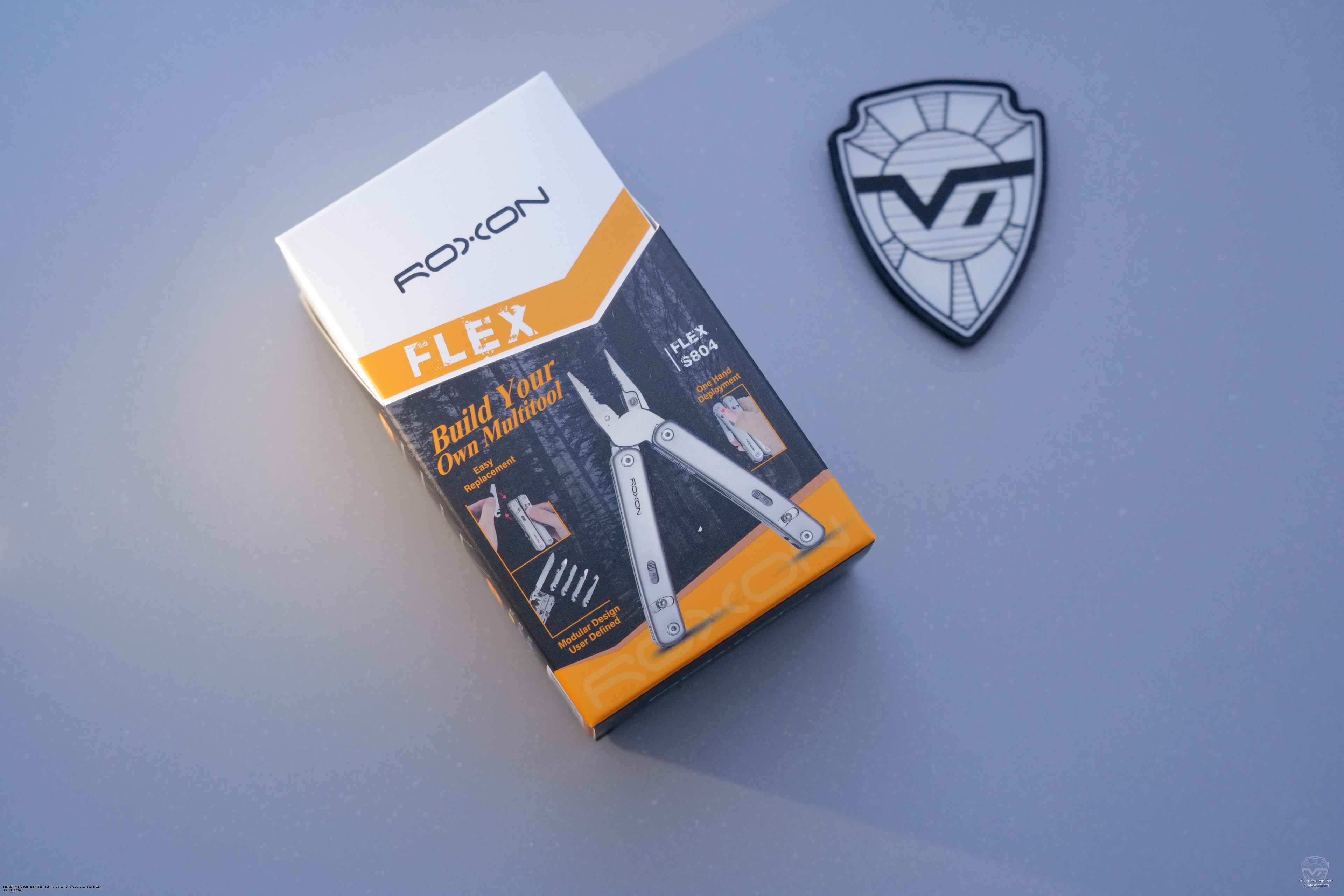 Упаковка мультитула Roxon Flex Modular S804G. Roxon S804G Упаковка мультитула Roxon Flex Modular S804G