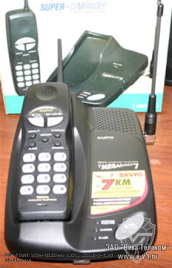 Радиотелефон Sanyo CLT-928 900 МГц. Sanyo CLT-928 Радиотелефон Sanyo CLT-928 900 МГц