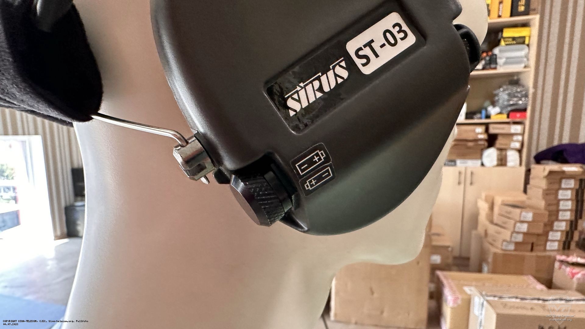 Питание наушников Sirus ST-03. Sirus ST-03 Питание наушников Sirus ST-03