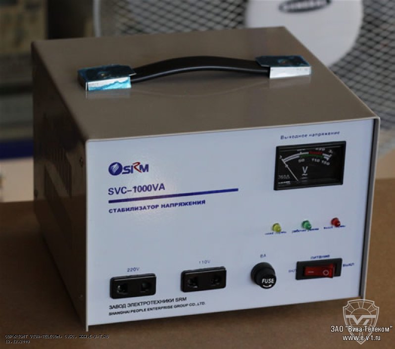 ���������� ������������ ���������� SVC-1000VA