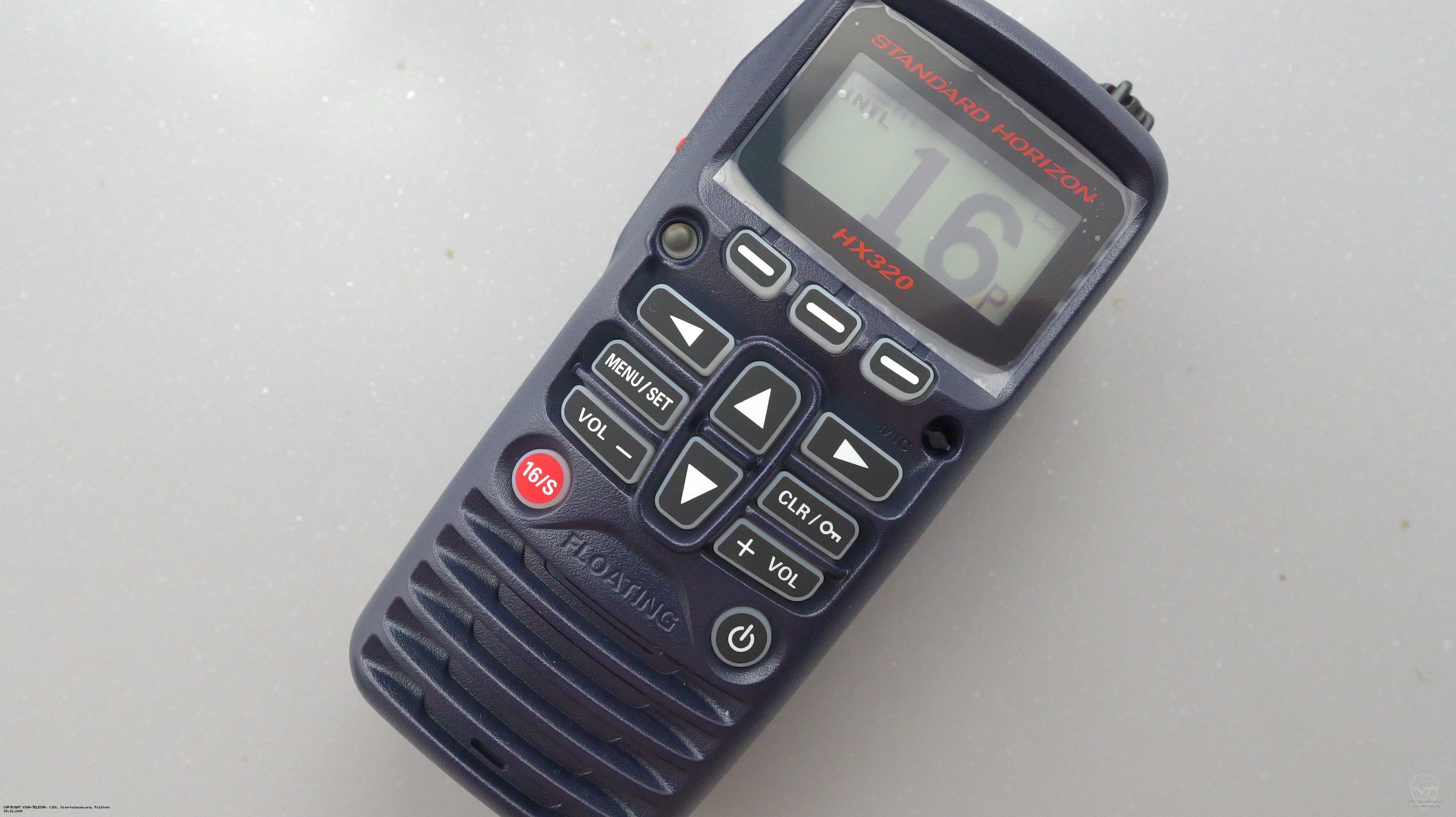 ���������� ������������ Standard Horizon HX-320