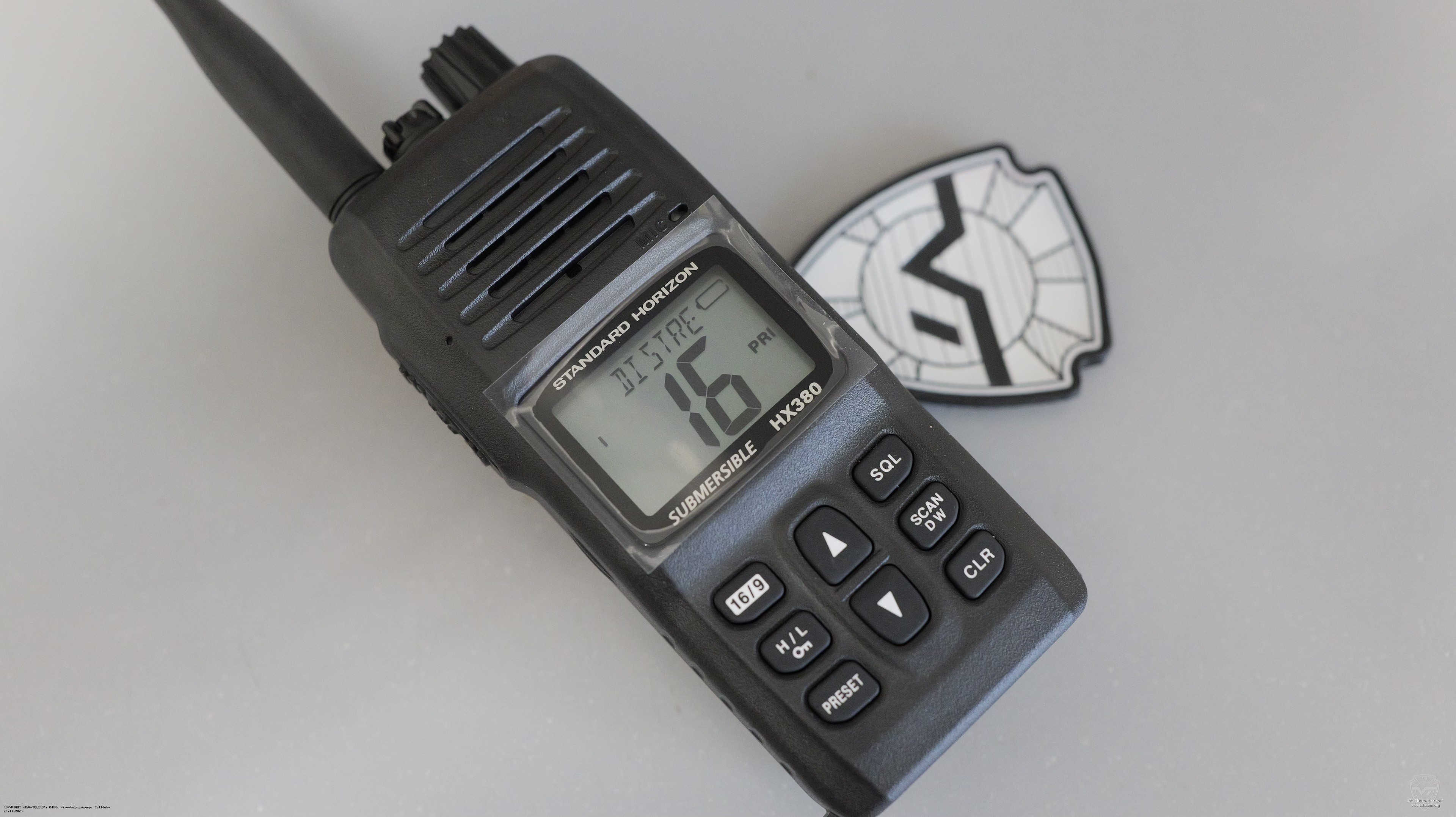 �������� ������ ������� ������������ Standard Horizon HX380