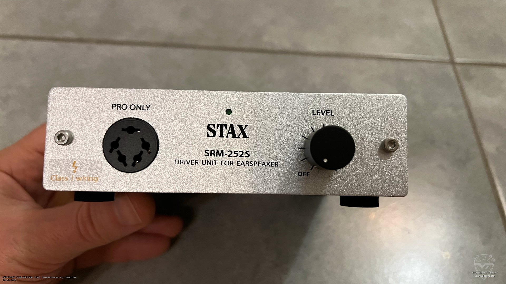 �������� ������ ��������� Stax SRM-252S