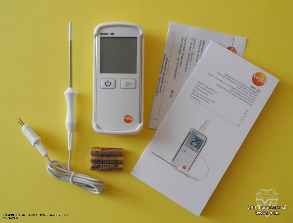 ������������ ���������� Testo 108