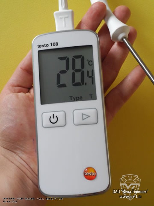 �������� ������ ���������� Testo 108