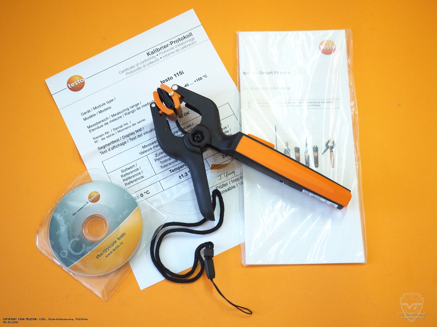 �������� �������� ������������� ���������� Testo 115i