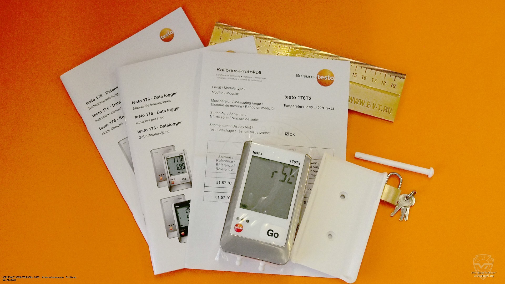 �������� �������� Testo 176-T2 (������� 0572 1762)