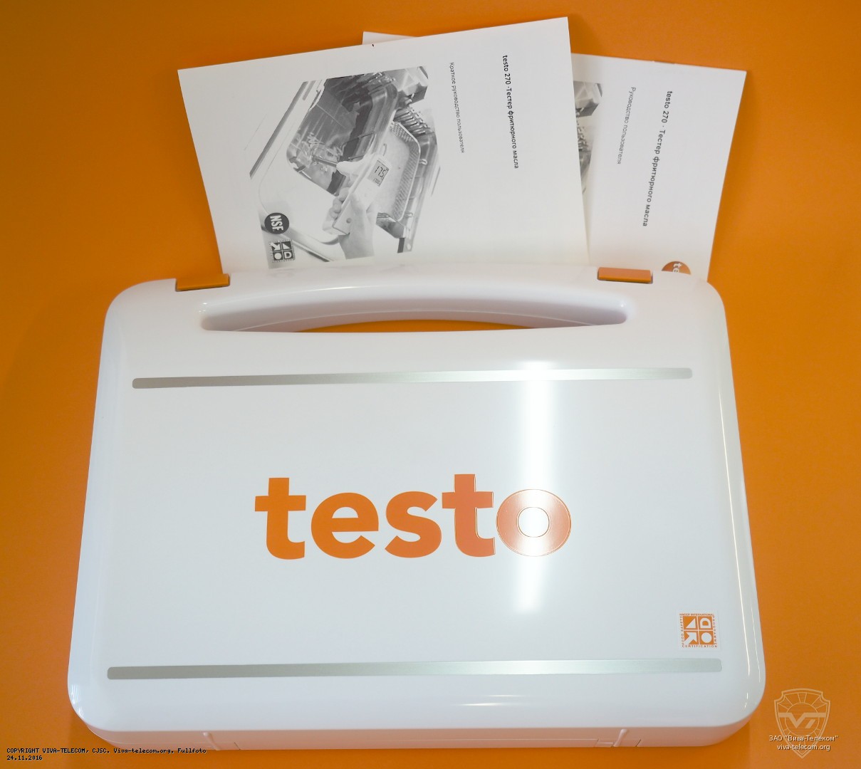 ������� ��� ����� ��� ��������������� ������� Testo 270