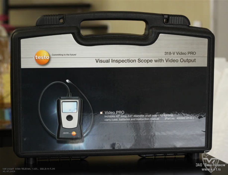 ���� ��� ��������� � �������� ������� Testo 318