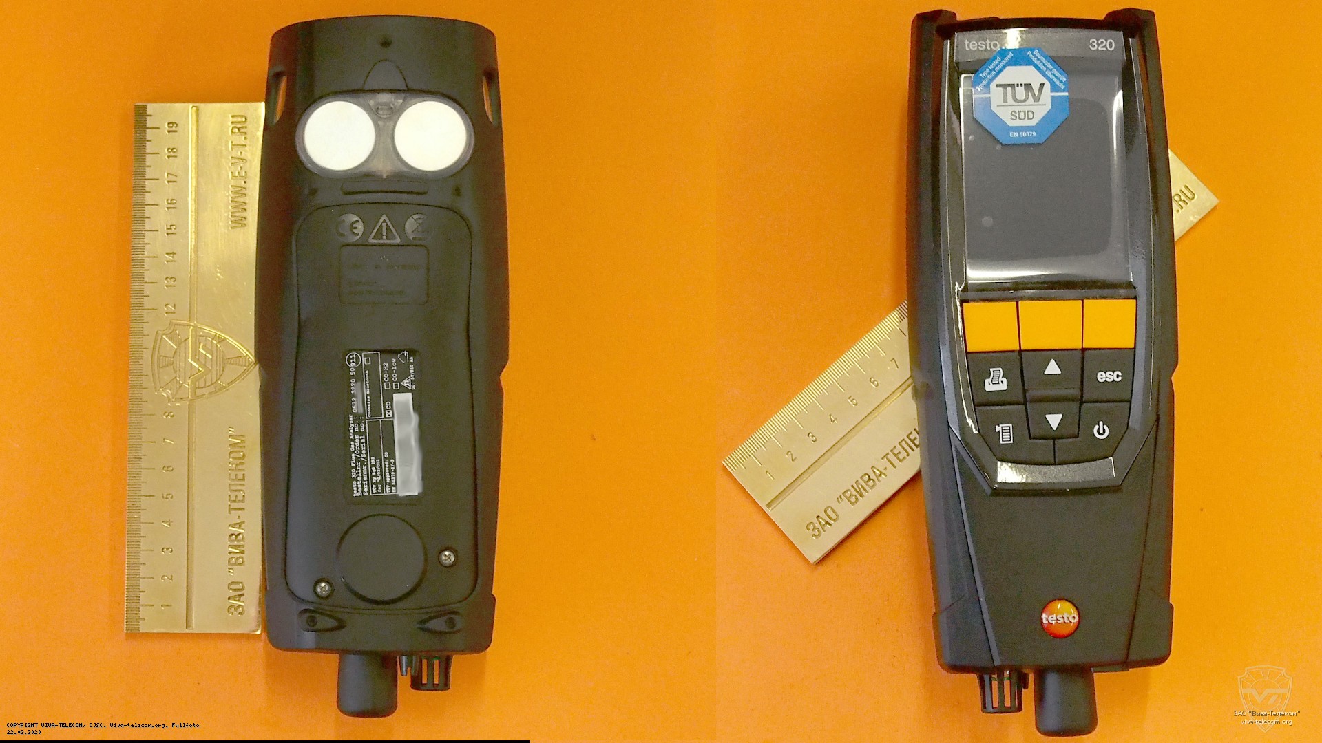 ������� ��� ���������� ������� ����� testo 320