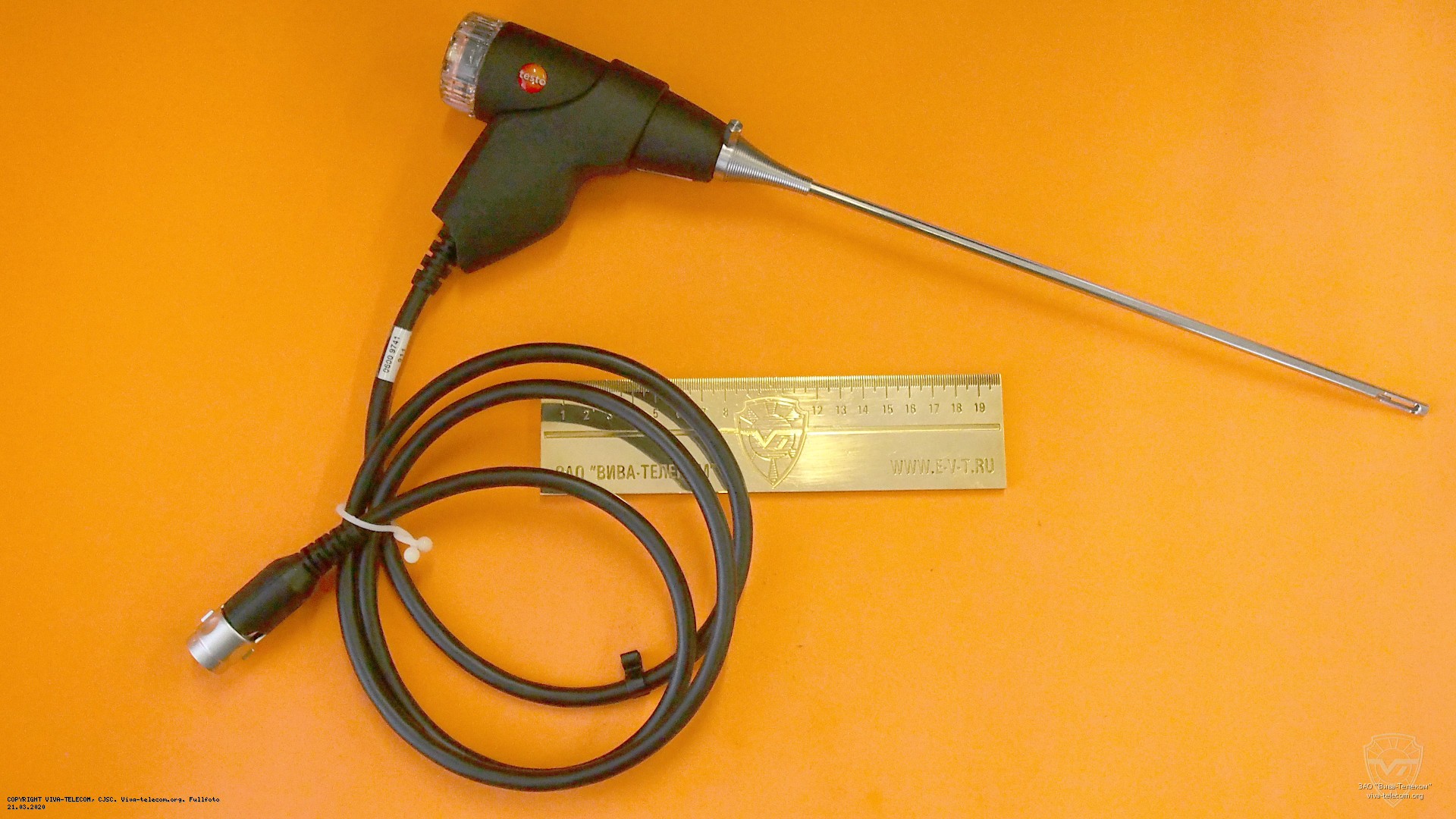 ����������� ���� 0600 9741 �� ��������� �������� Testo 320