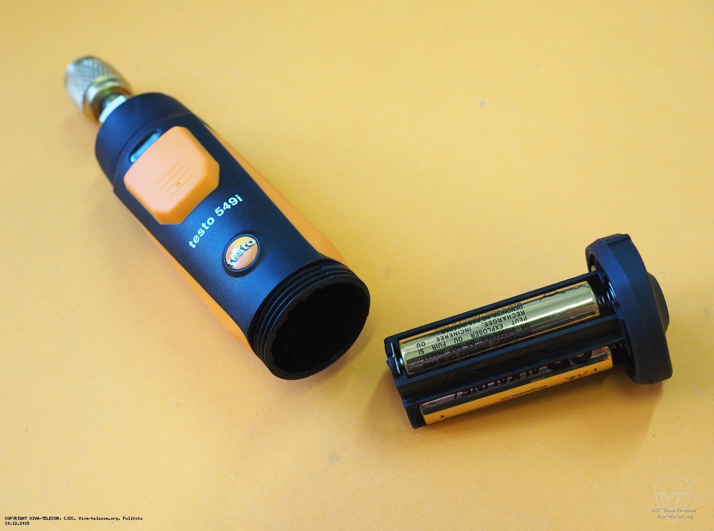 Элементы питания прибора Testo 549i. Testo 549i Элементы питания прибора Testo 549i