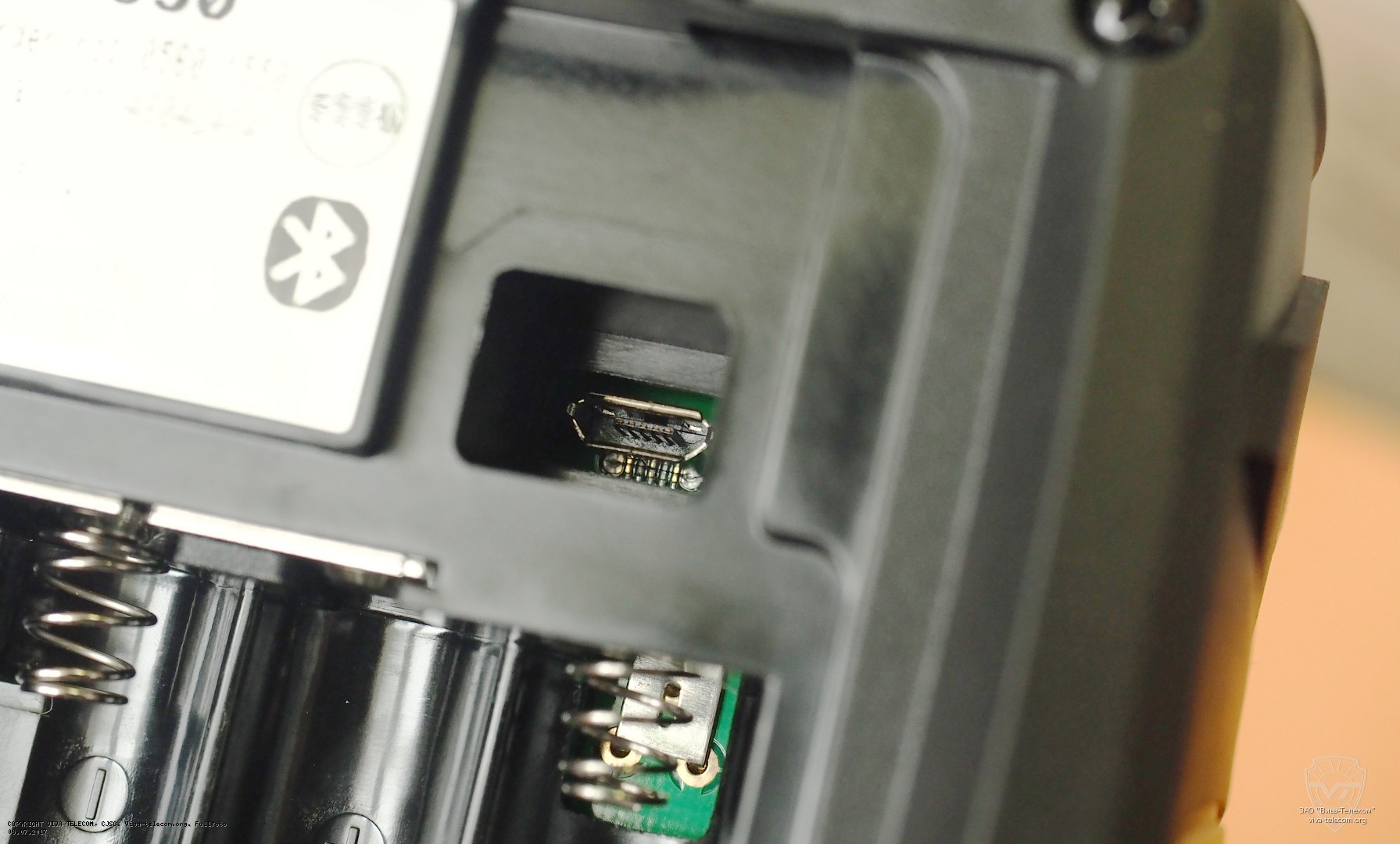 ������ mini-USB ��� ���������� �������� ��������� Testo 550