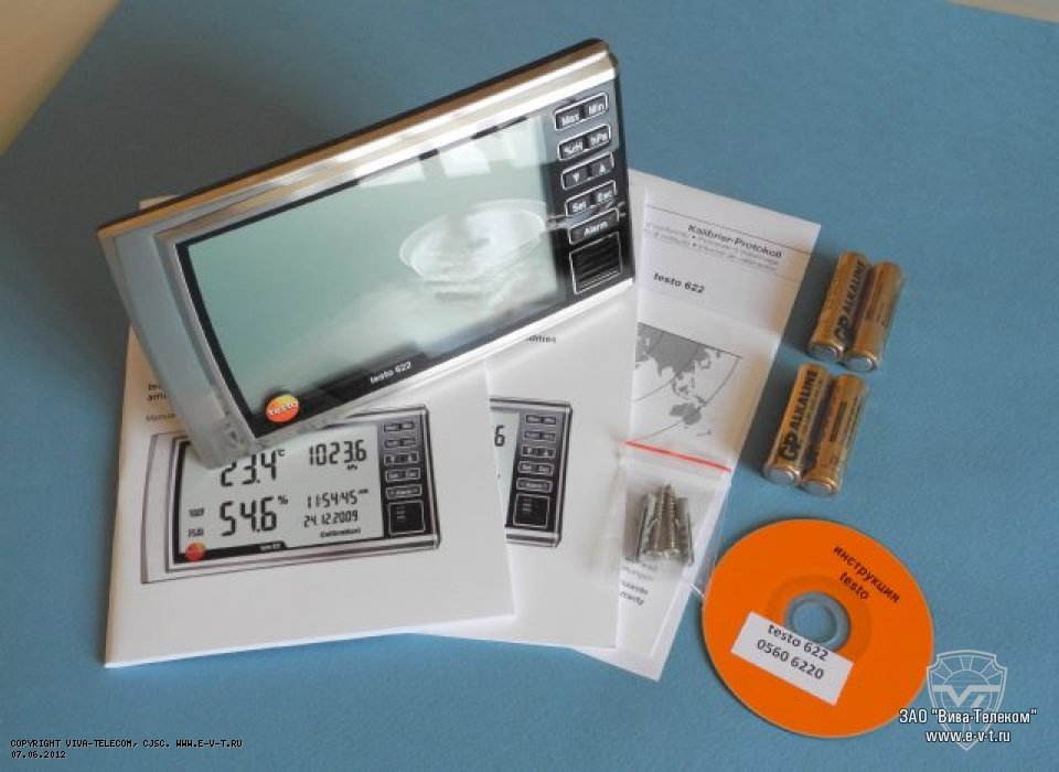 ������������ ������� Testo 622