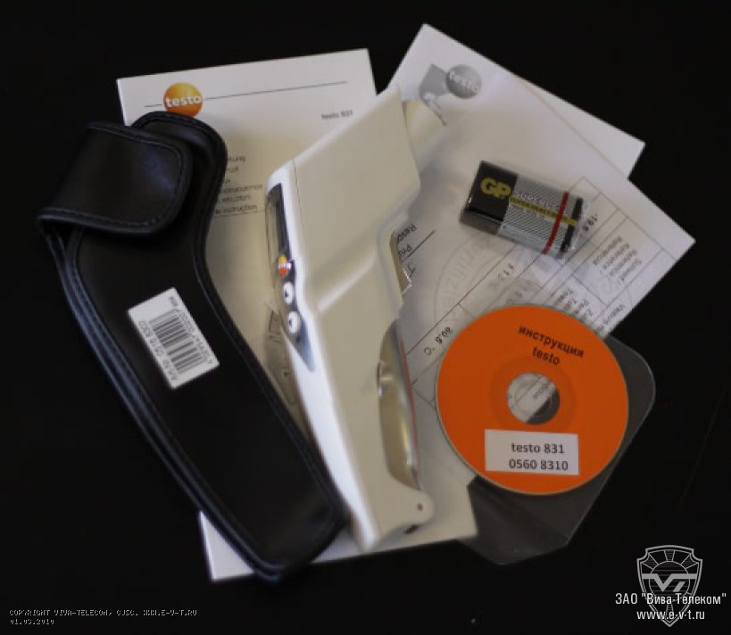 �������� �������� ��������� Testo 831