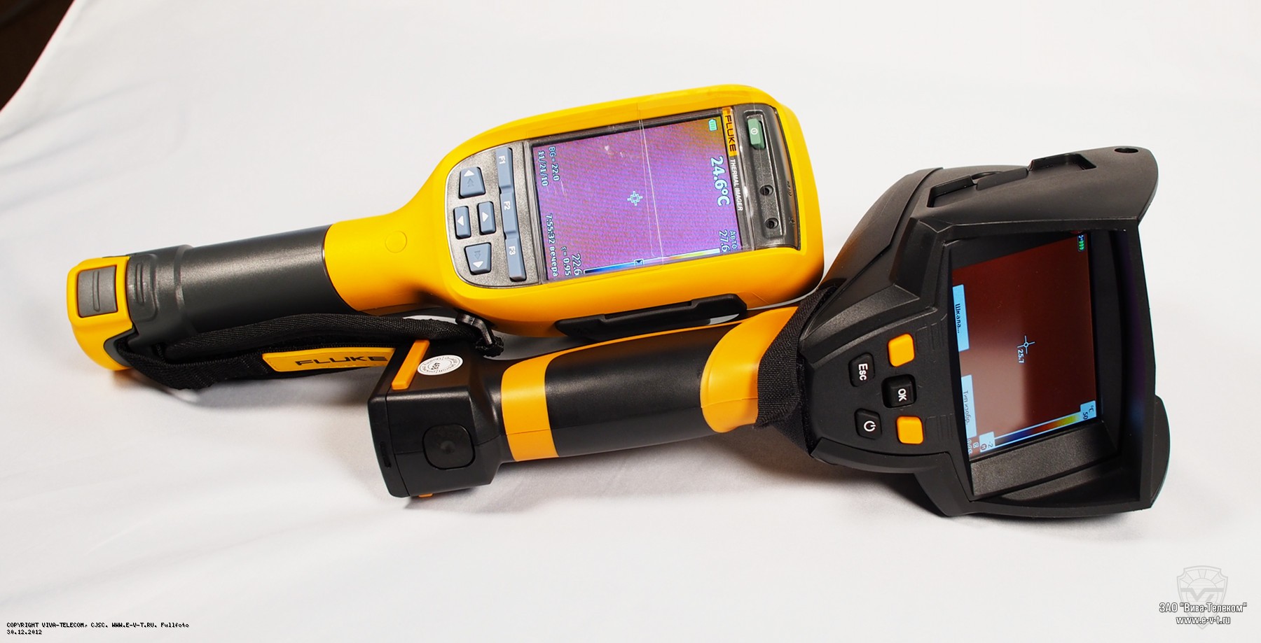 �������� �������� ������������ Fluke � Testo