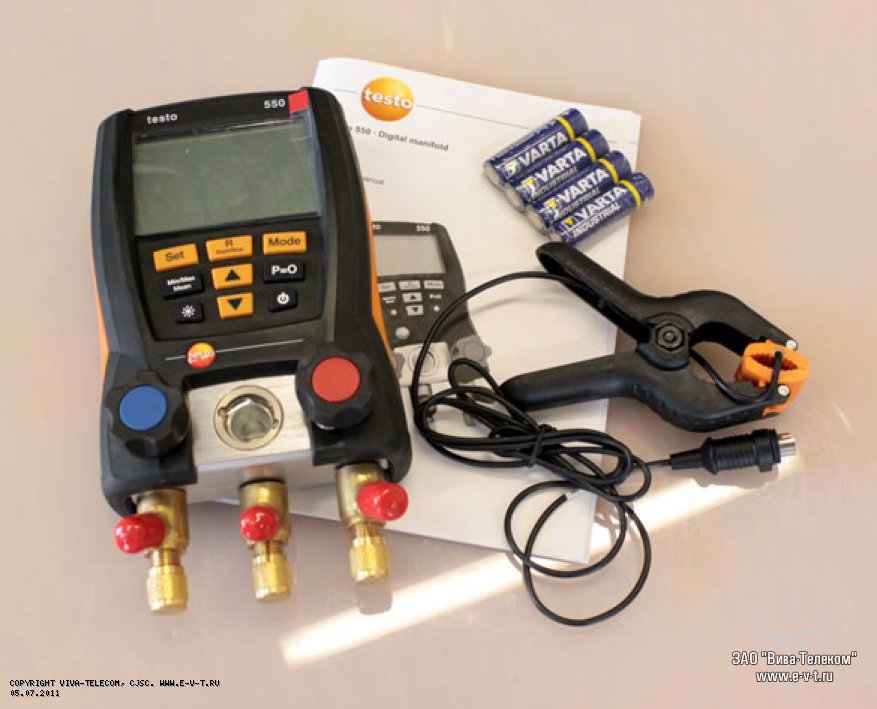 ������������ ��������� Testo 550-1