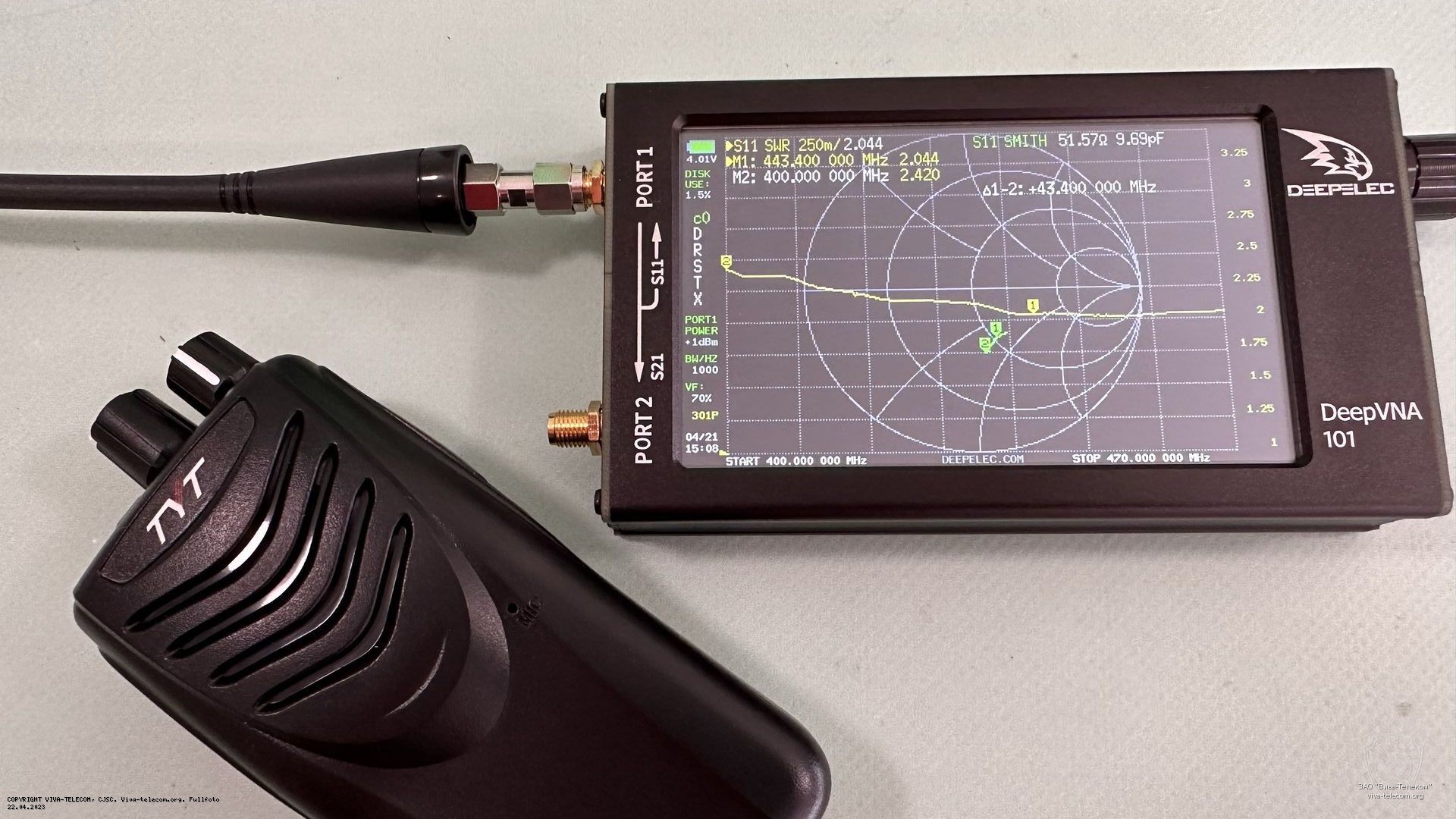 ������� ������������ TYT MD-518