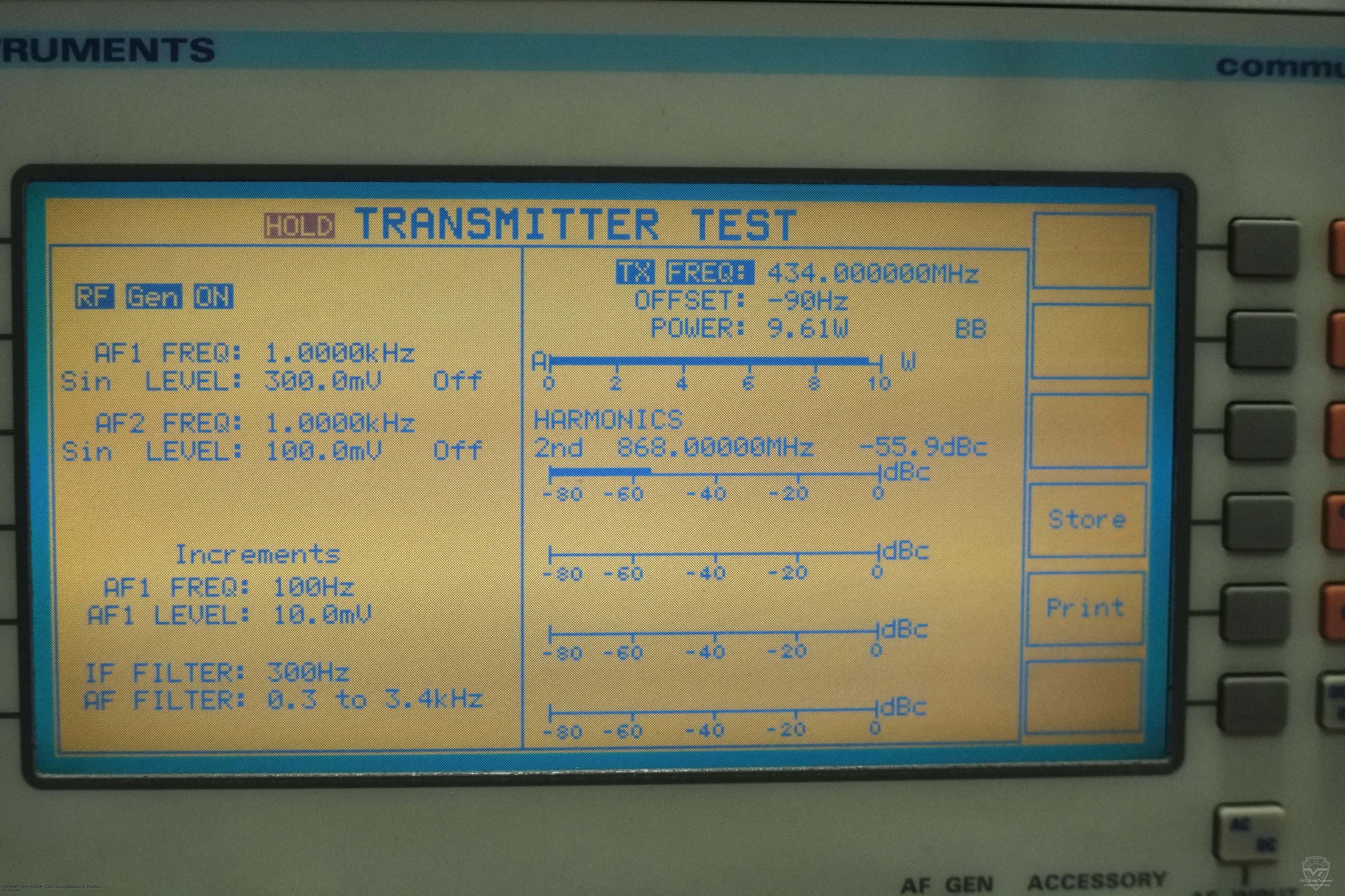 �������� �������� ������������ TYT MD-UV990 � ��������� 400-480 ���