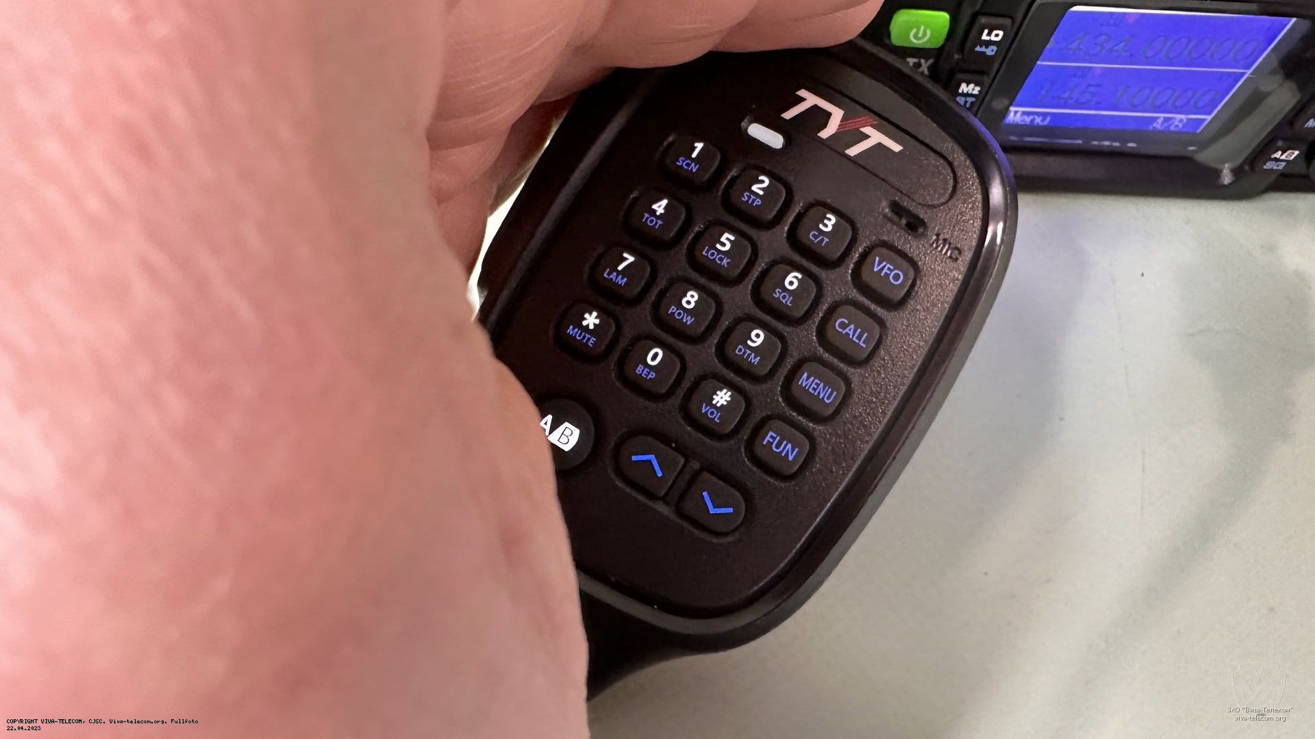 ��������� ������ ��������� ������������ TYT TH-8600