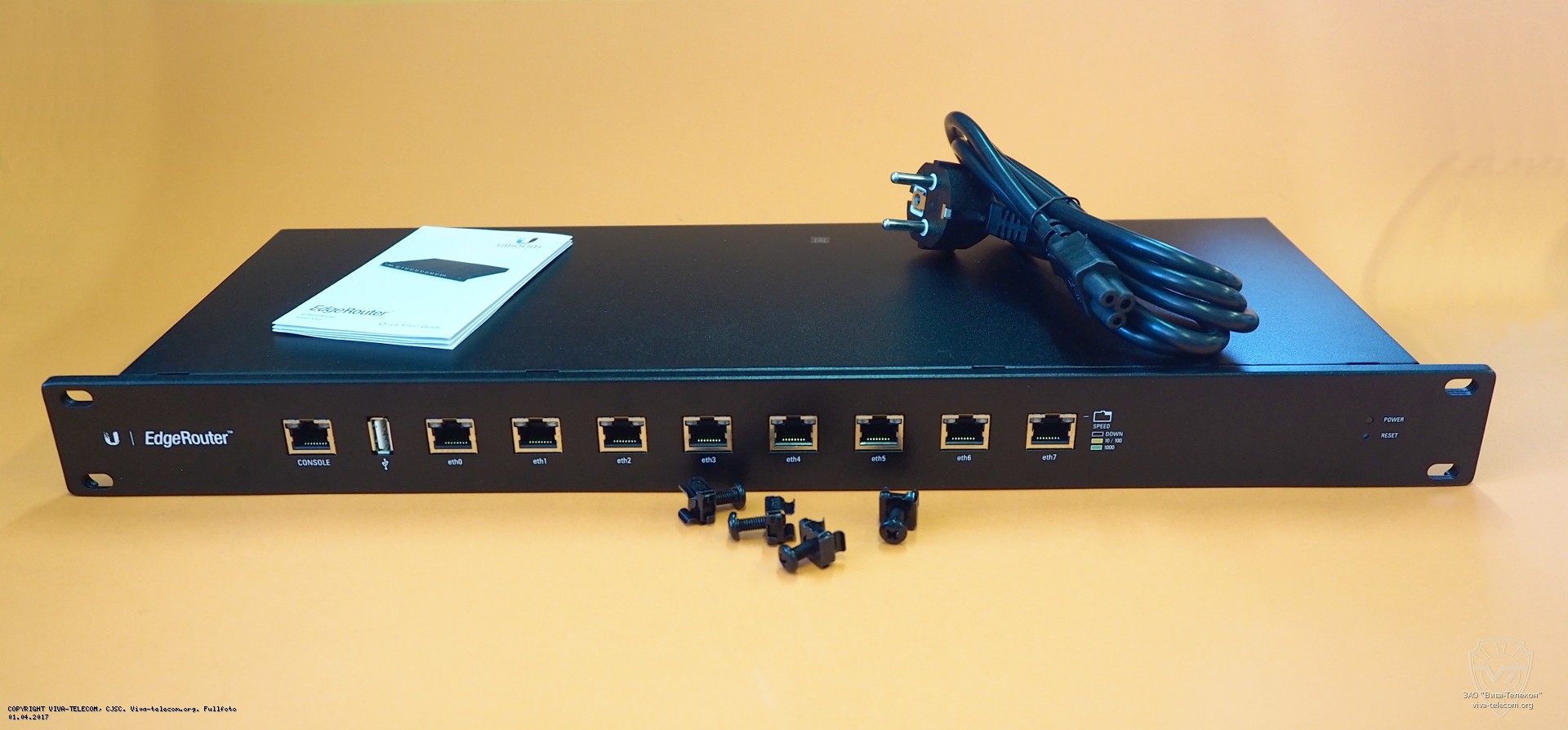 �������� �������� ��������� ������� Ubiquiti EdgeRouter (ER-8)