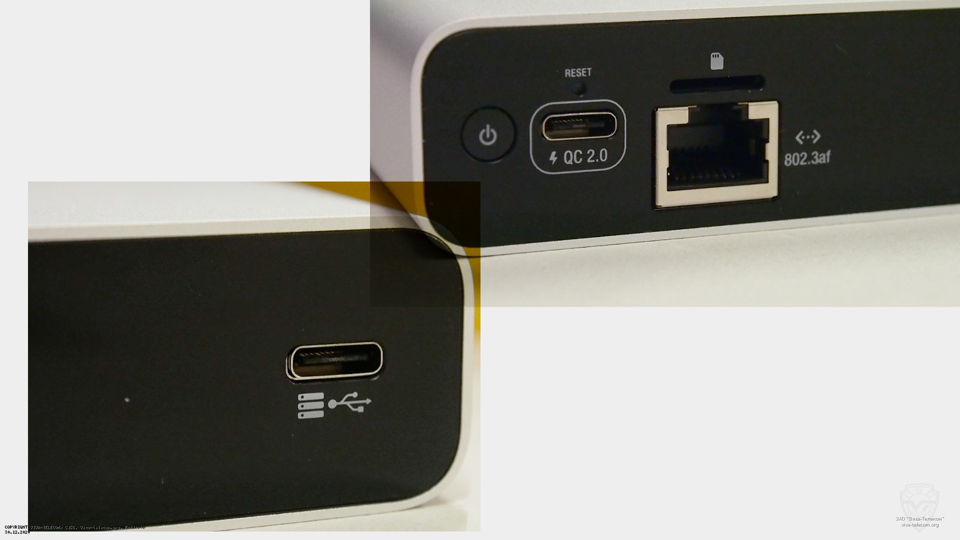 ���� ��� MicroSD �����, ����� USB Type-C. Gigabit Ethernet ����