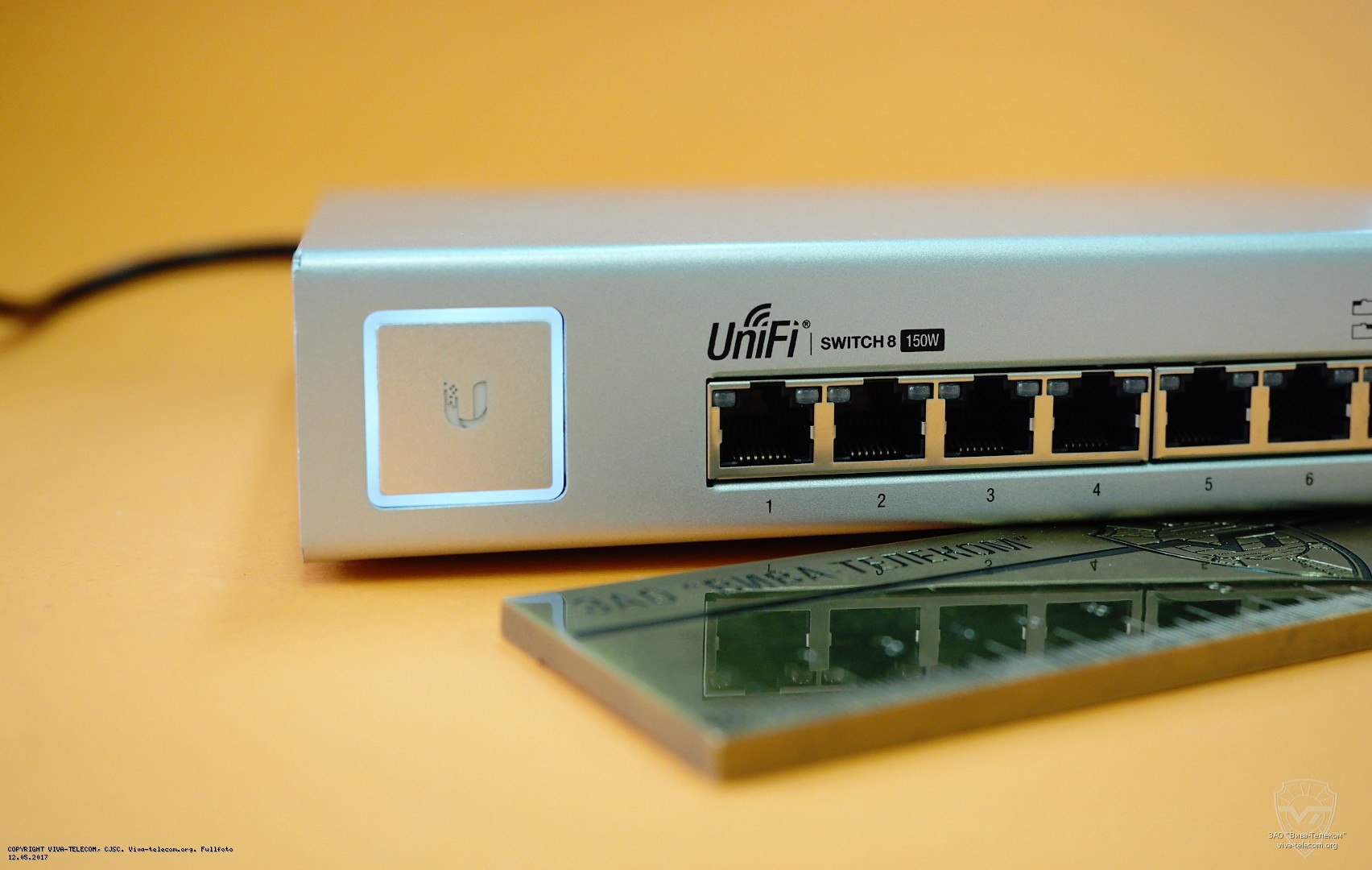 ��������� ������� ����������� Ubiquiti Unifi Switch 8-150W