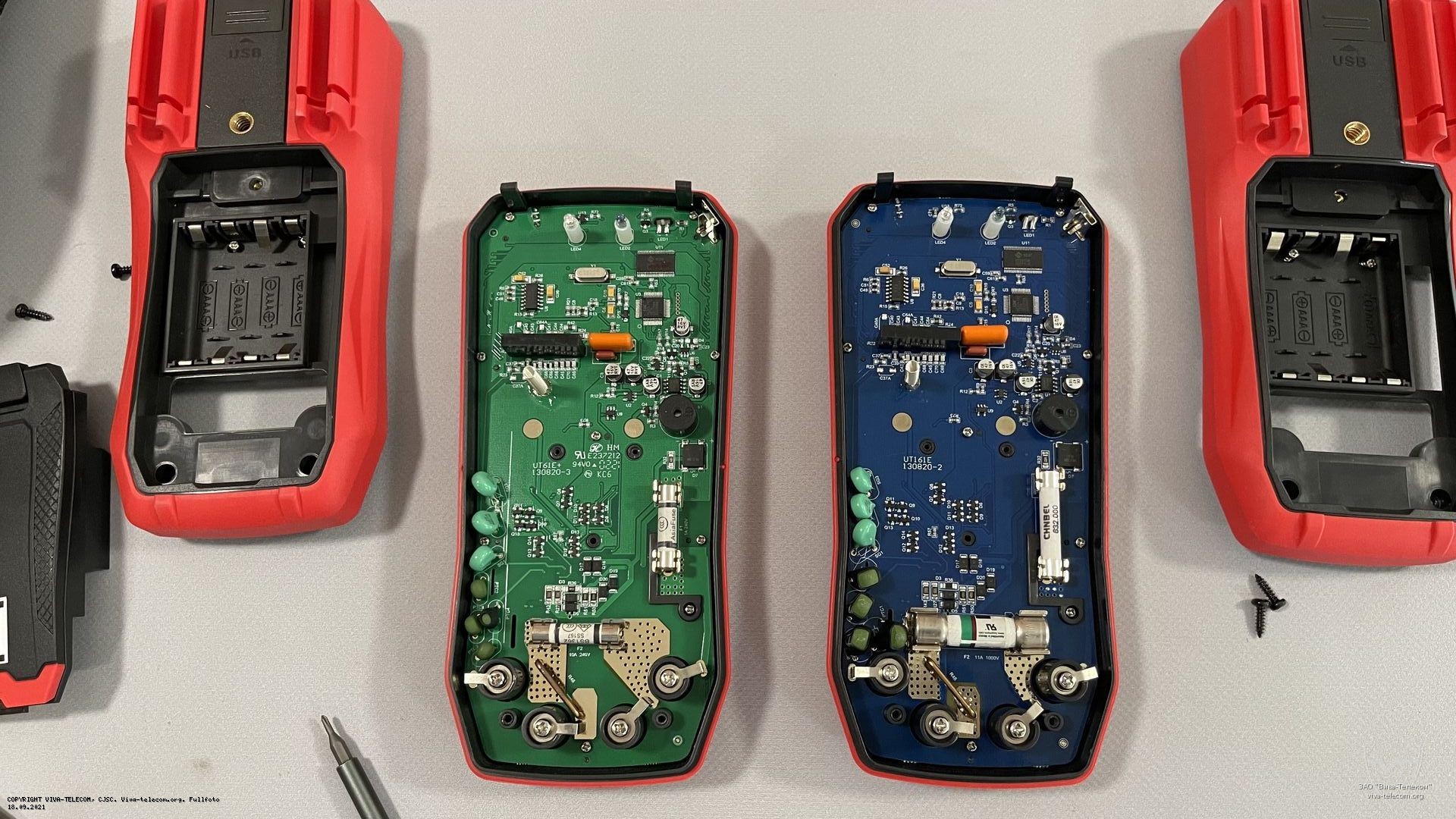 ��������� ������������ UNI-T UT-68E+ � UT-161E