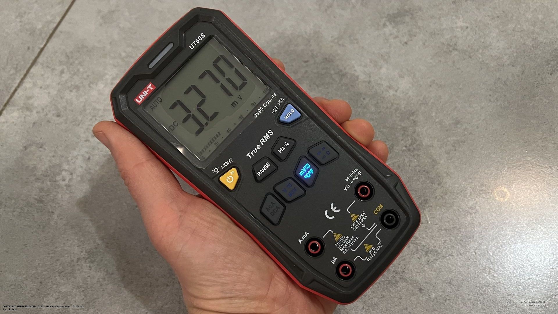 �������� ����������� UNI-T UT60S