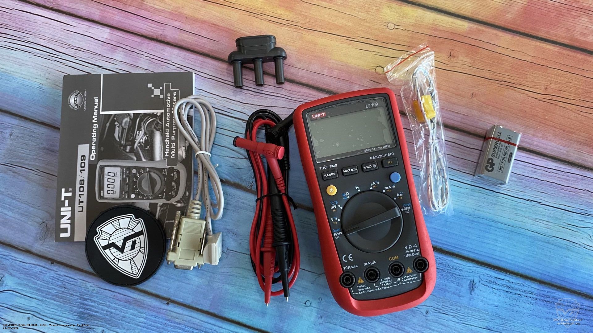 ������������ �������������� ����������� UNI-T UT109