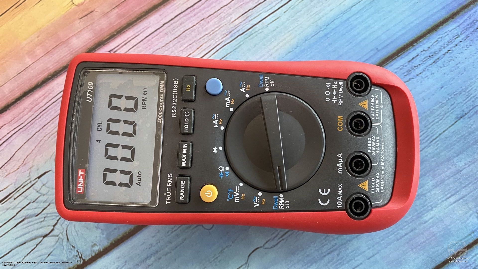 Автомобильный тестер UNI-T UT109. UNI-T UT109 Автомобильный тестер UNI-T UT109