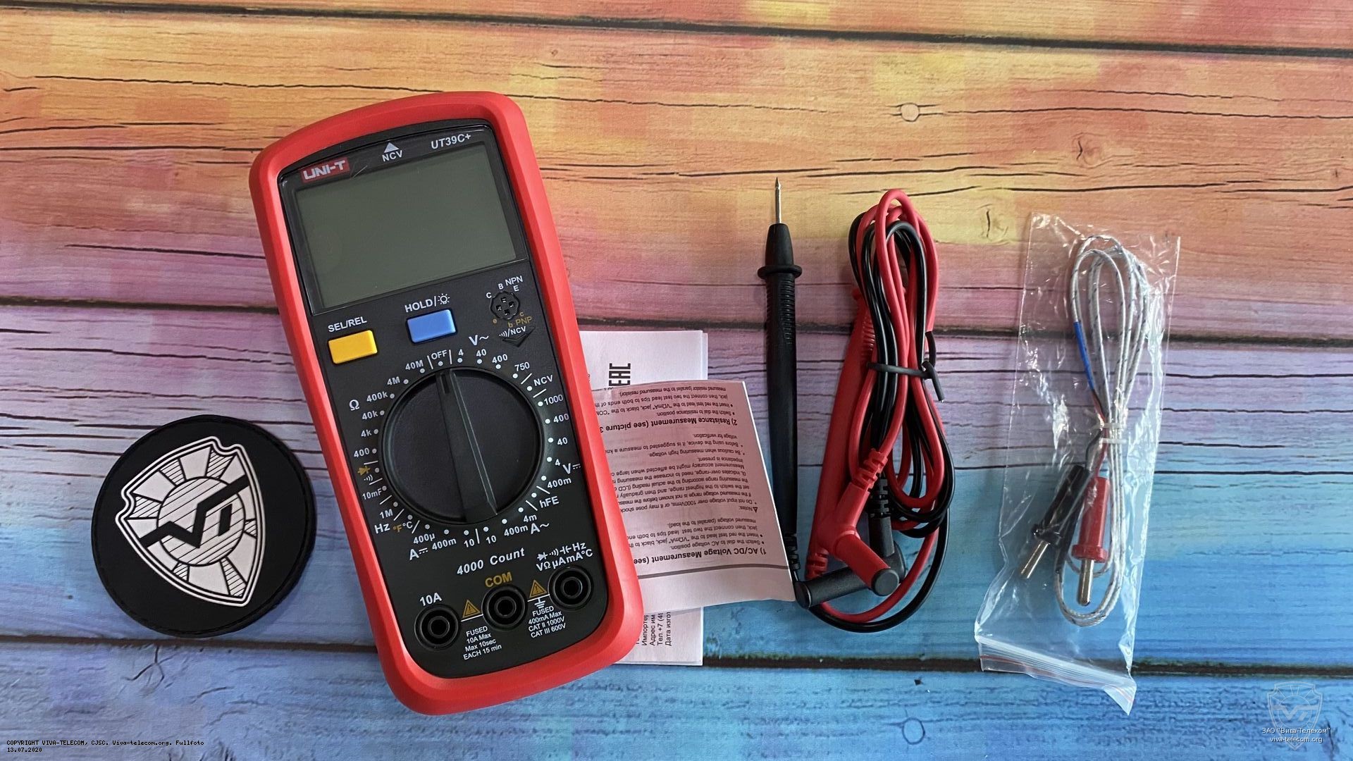 ������������ ����������� UNI-T UT39C+