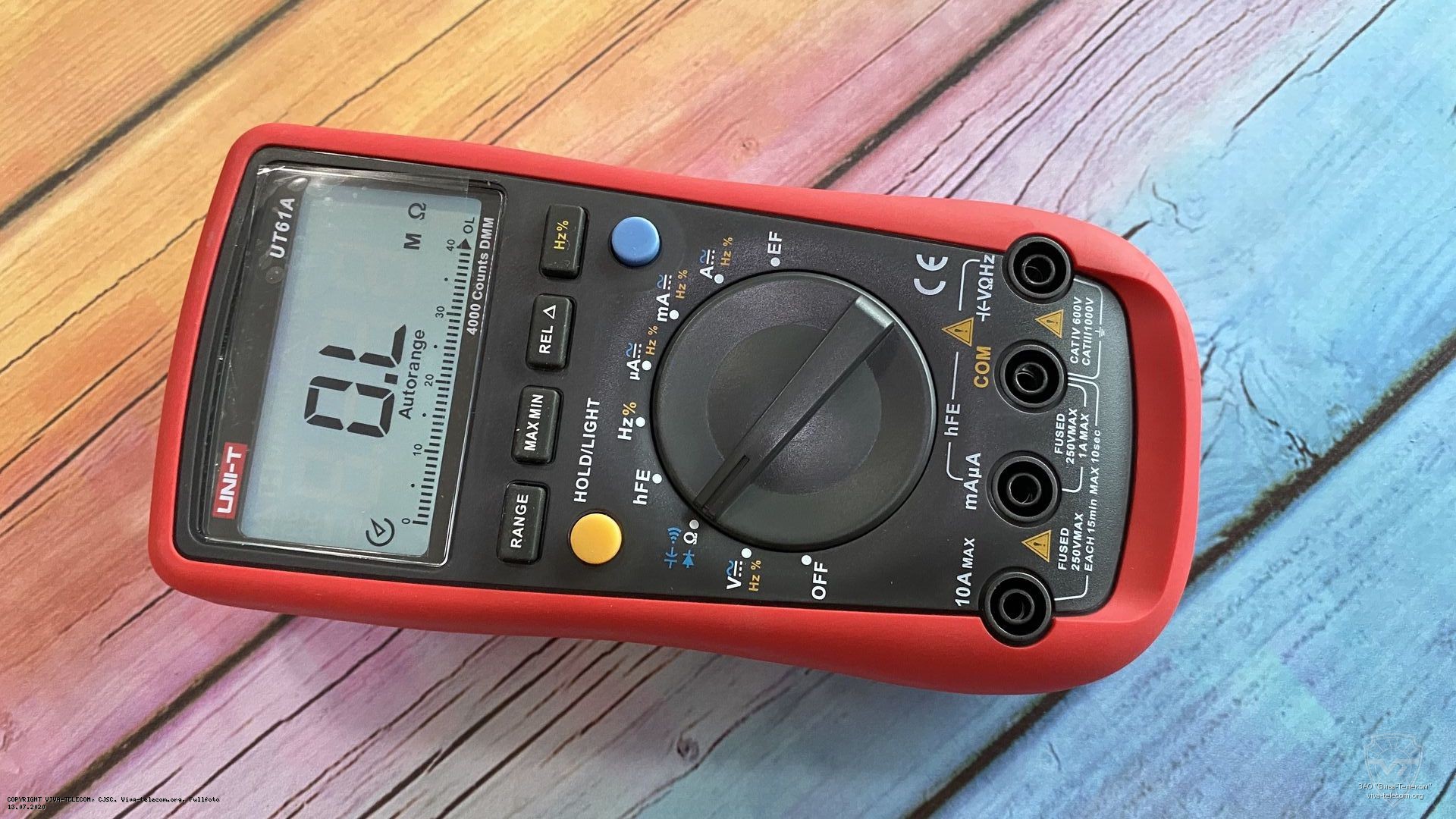 �������� ������ ����������� UNI-T UT61A