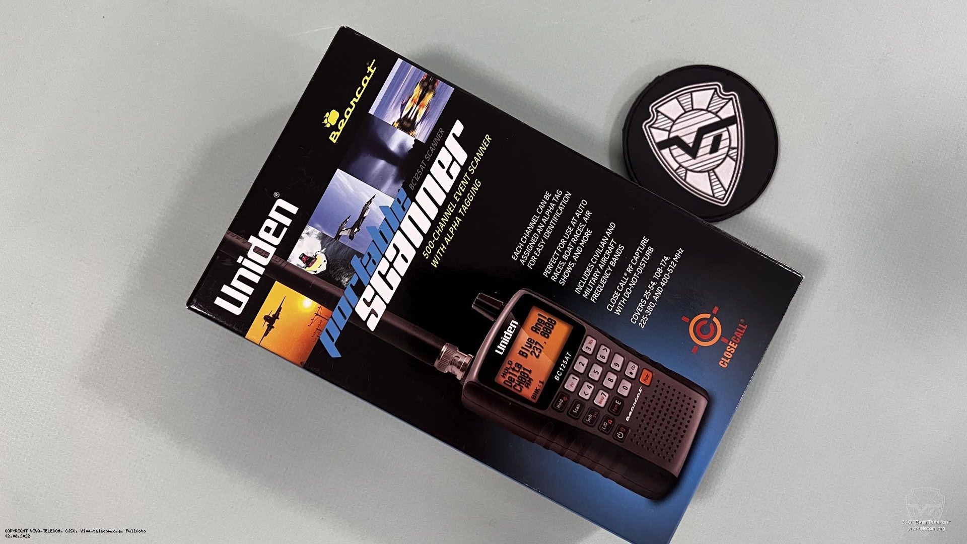 �������� ��������� Uniden BC125AT