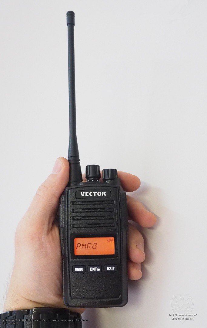 IP67 рация Vector VT-67. Vector VT-67 IP67 рация Vector VT-67