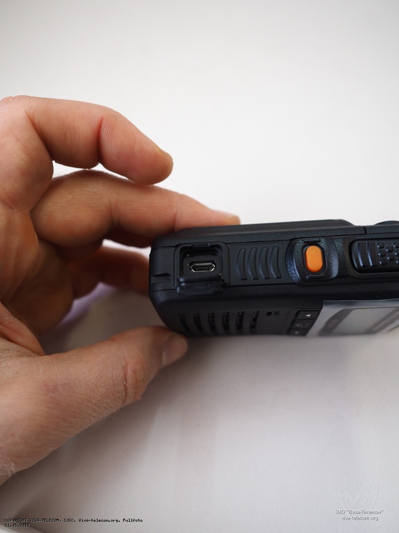 Порт microUSB рации Vertex Standard EVX-S24. Vertex Standard EVX-S24 Порт microUSB рации Vertex Standard EVX-S24