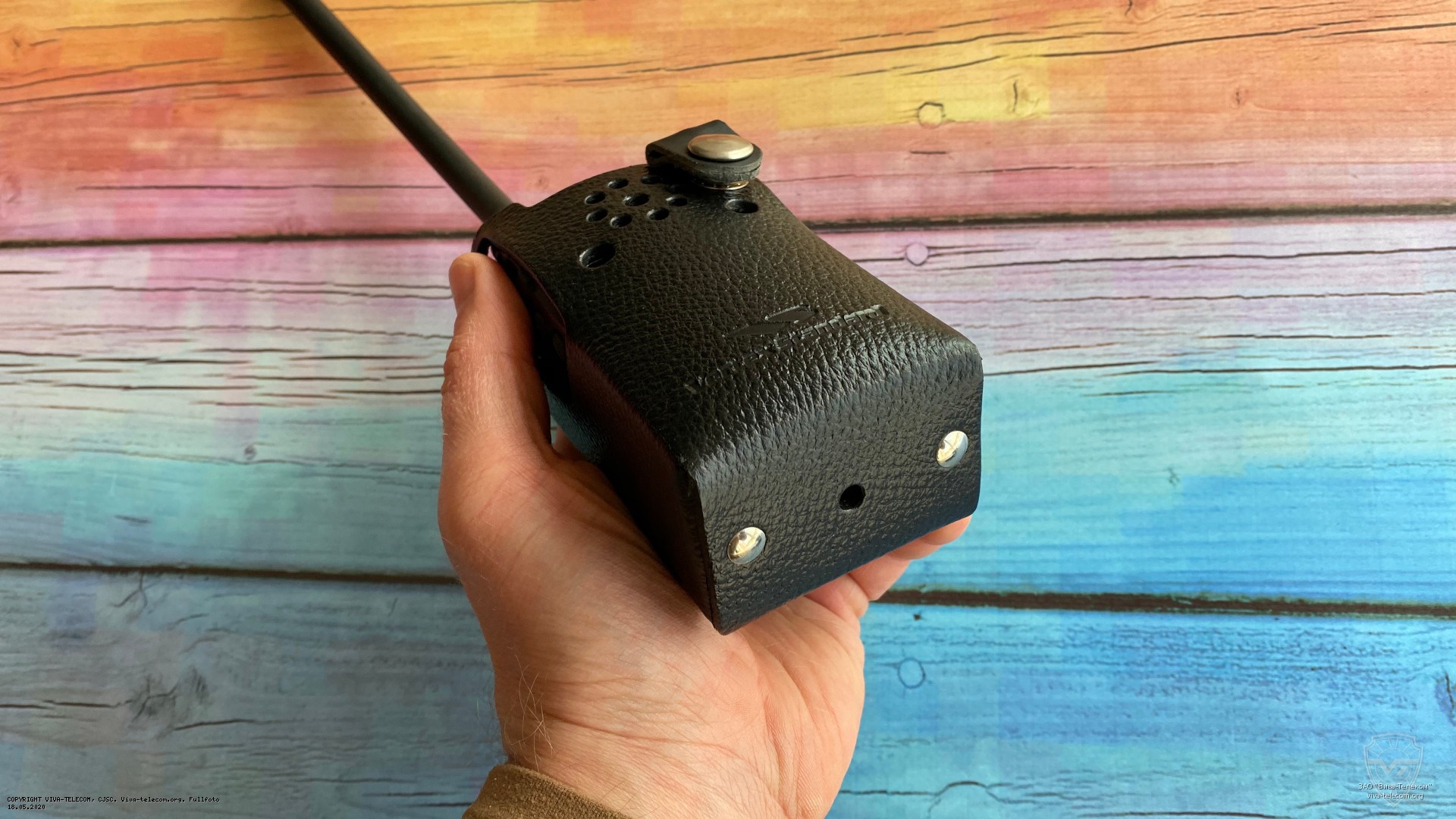 Вид чехла LCC-261H снизу. Vertex Standard LCC-261H Вид чехла LCC-261H снизу